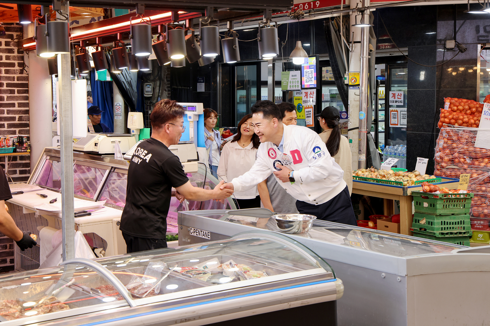 창동골목시장, 신창시장 방문