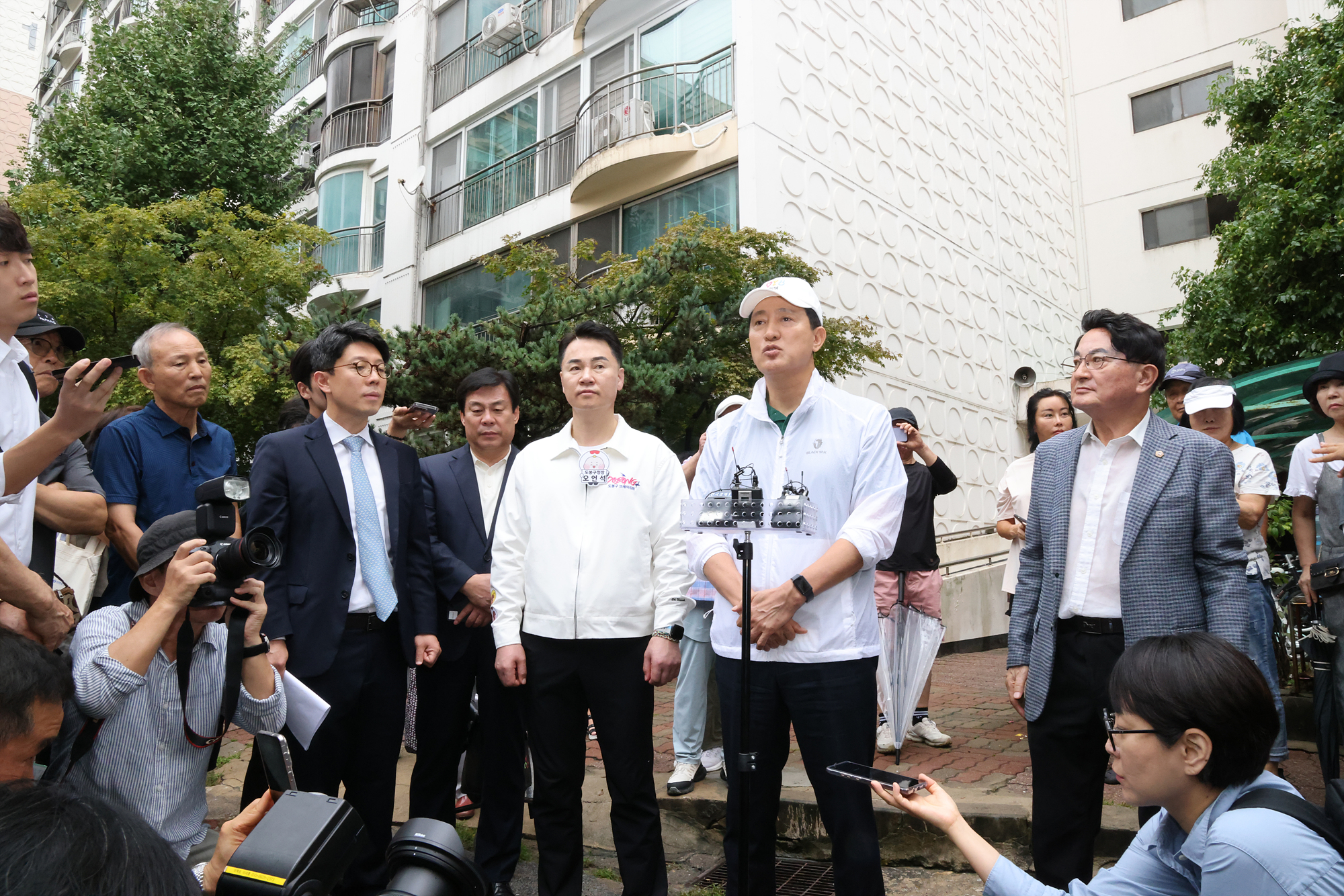 삼환도봉아파트 재건축단지 현장 방문