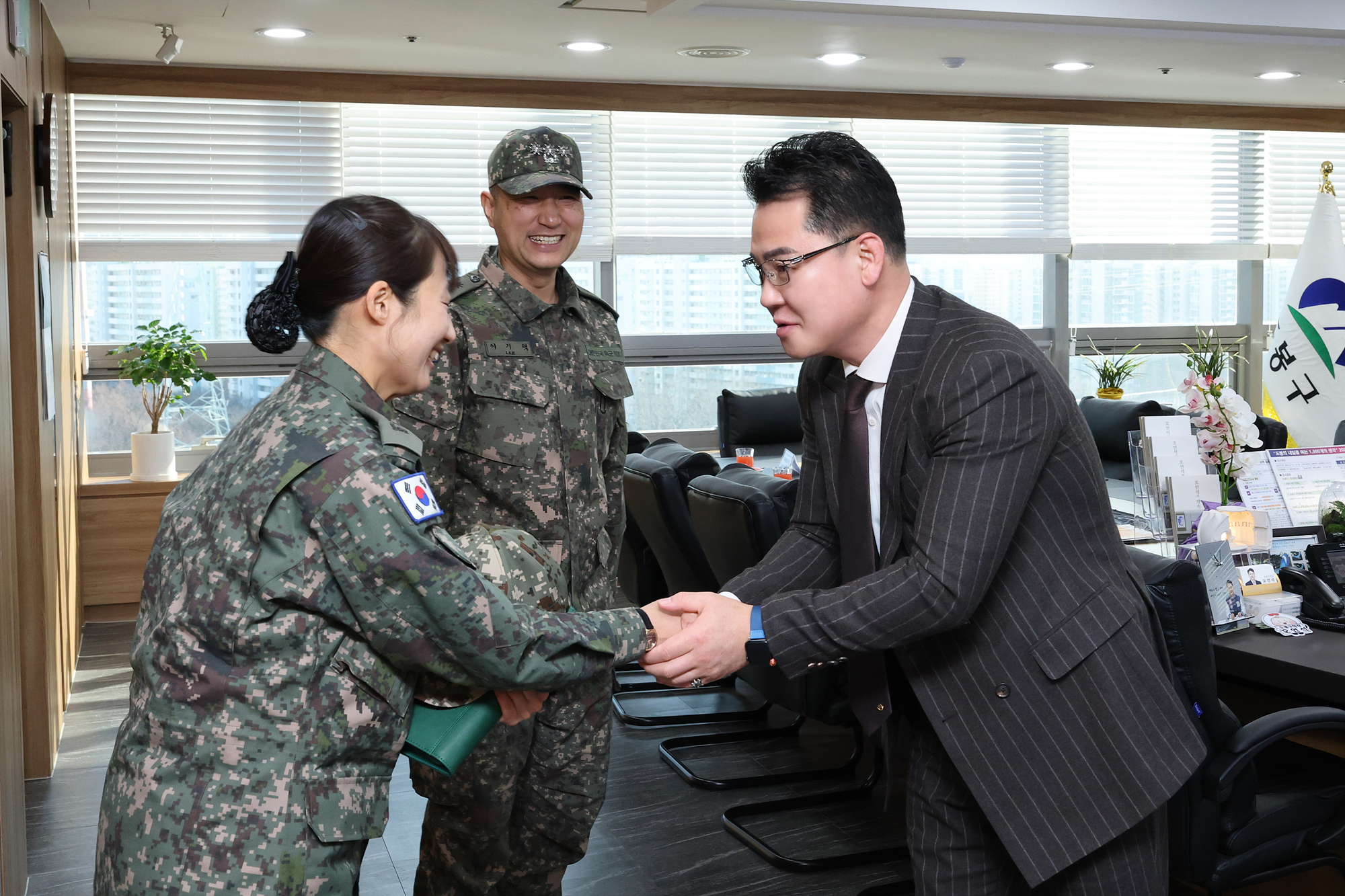 신임220보병 여단장 차담회