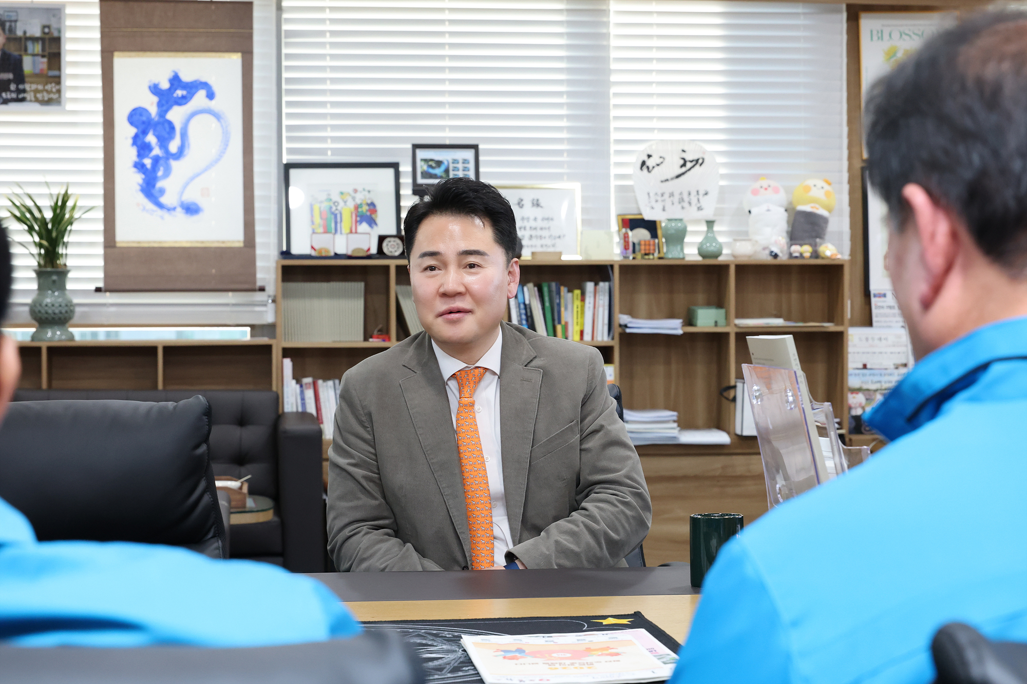 카포스 기부성금 전달식