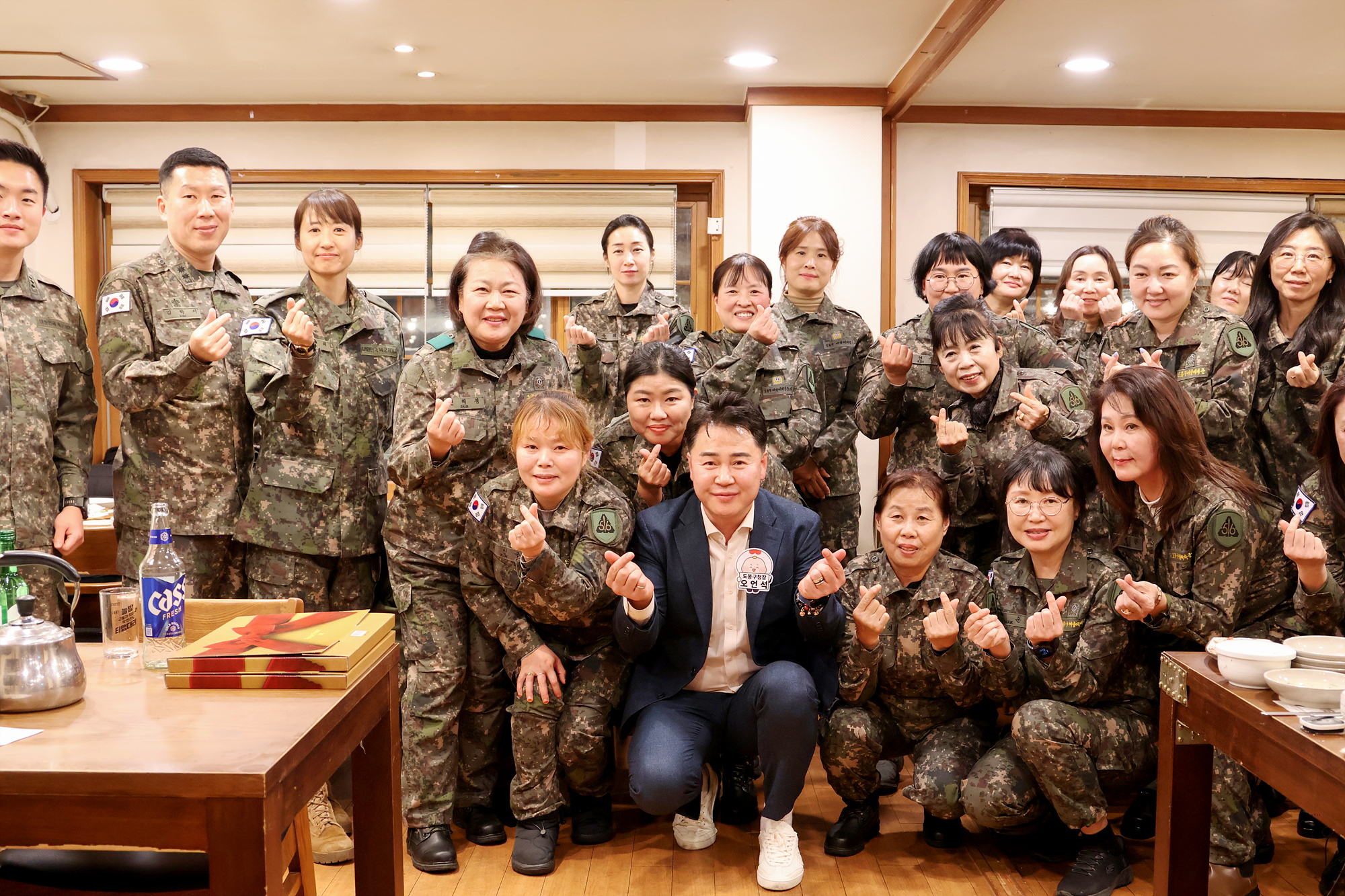 여성예비군소대 송년간담회