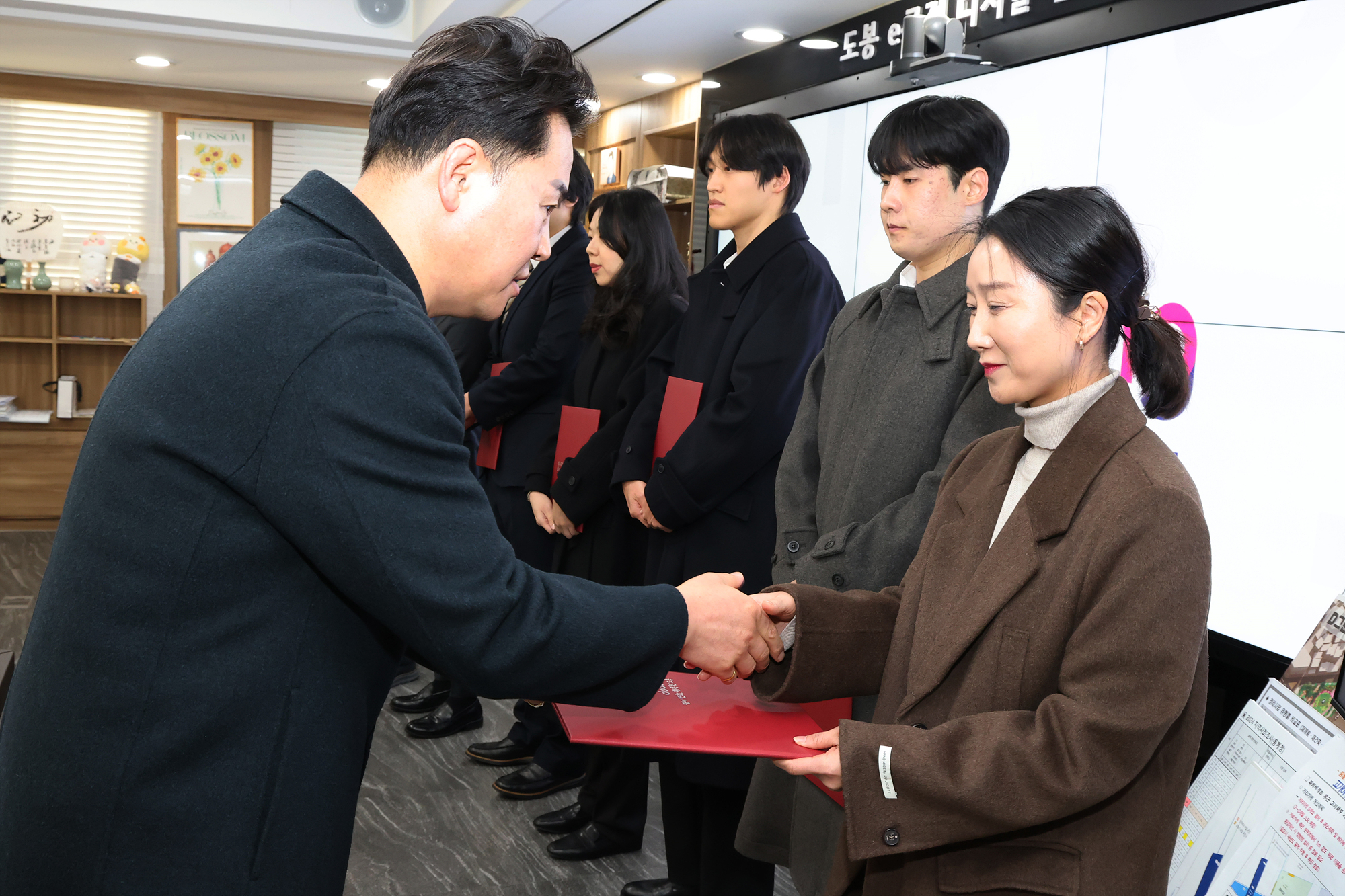 신규자 임용장 수여식