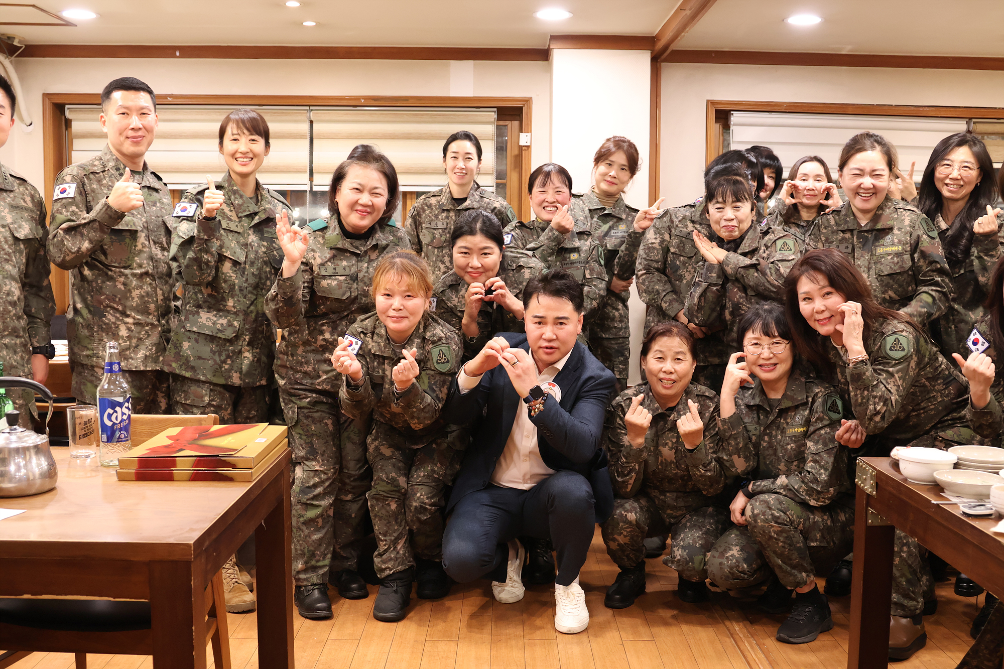 여성예비군소대 송년간담회