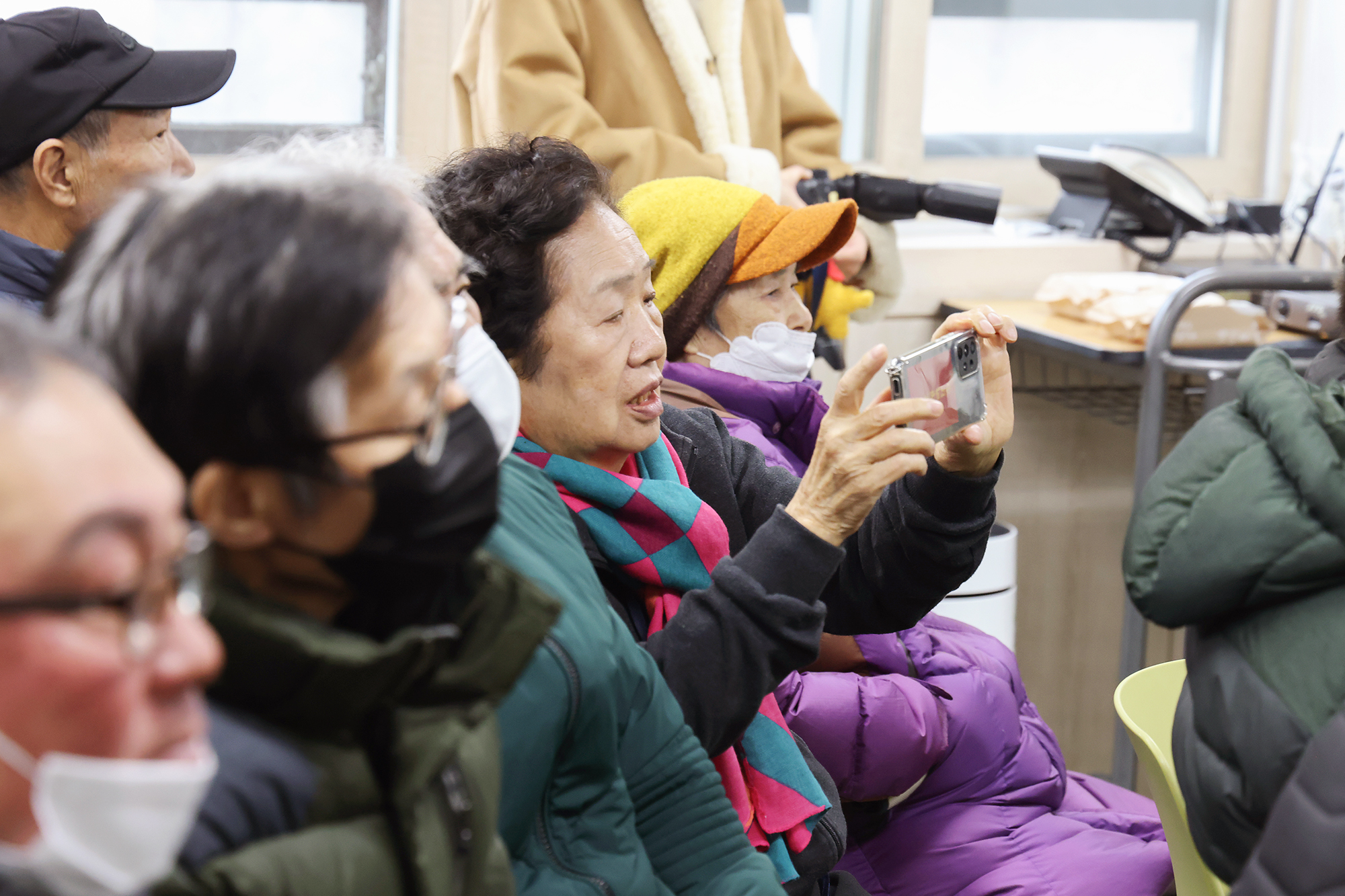 수어통역센터 설맞이 위안 행사