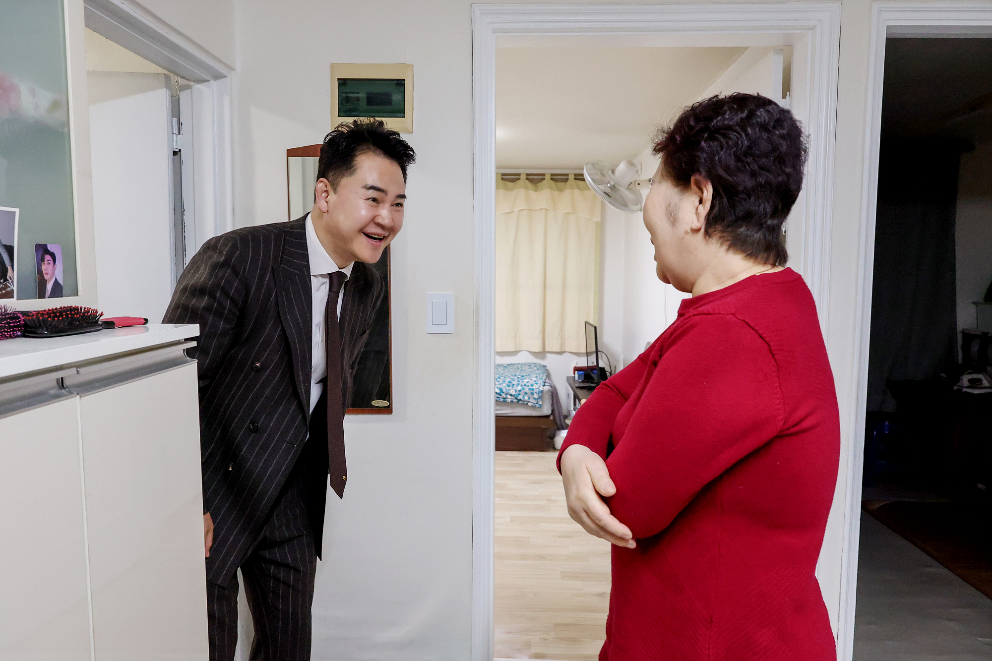 설 명절 독거 어르신 방문 인사