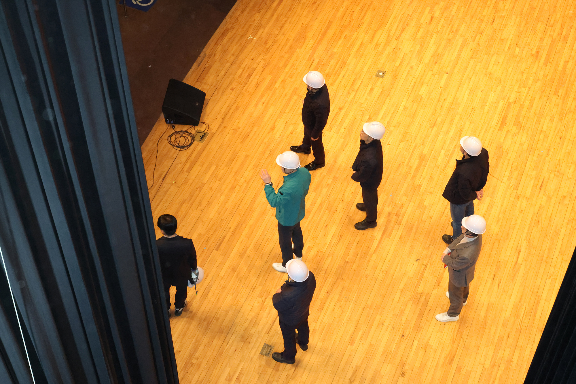 구민회관 음향시설개선사업 안전점검