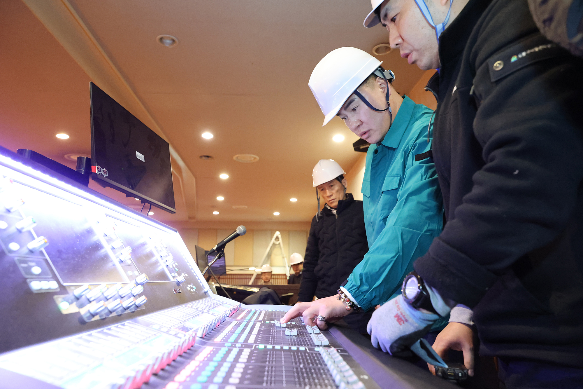 구민회관 음향시설개선사업 안전점검