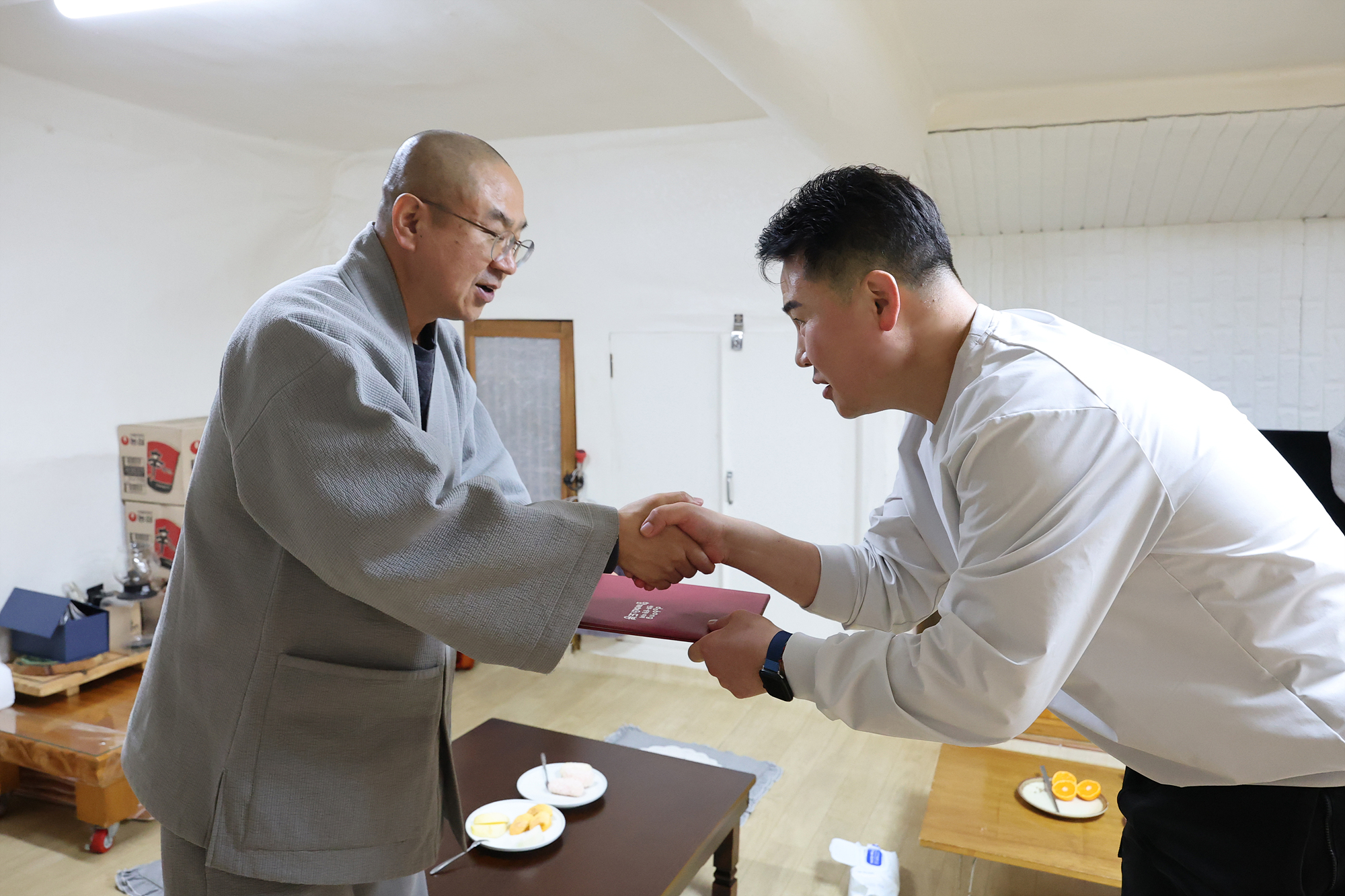 원통사 등반구간 안전점검