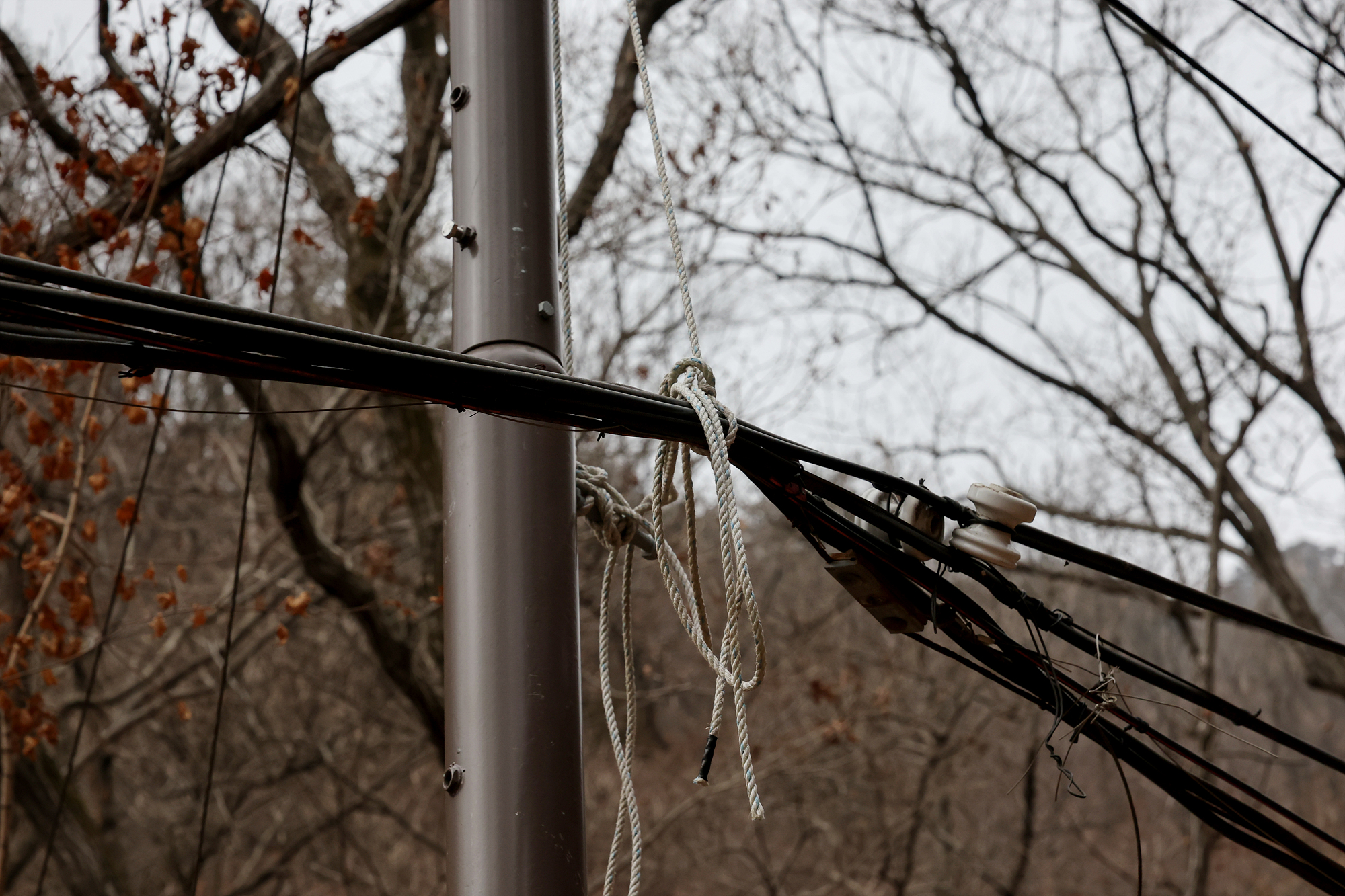 원통사 등반구간 안전점검