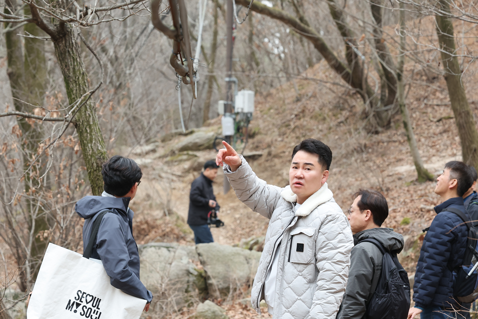 원통사 등반구간 안전점검
