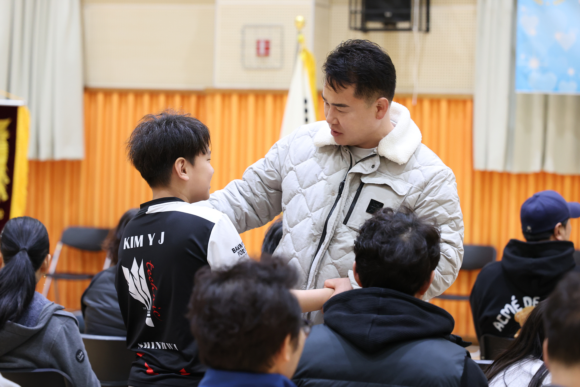 신화배드민턴클럽 회장 이취임식