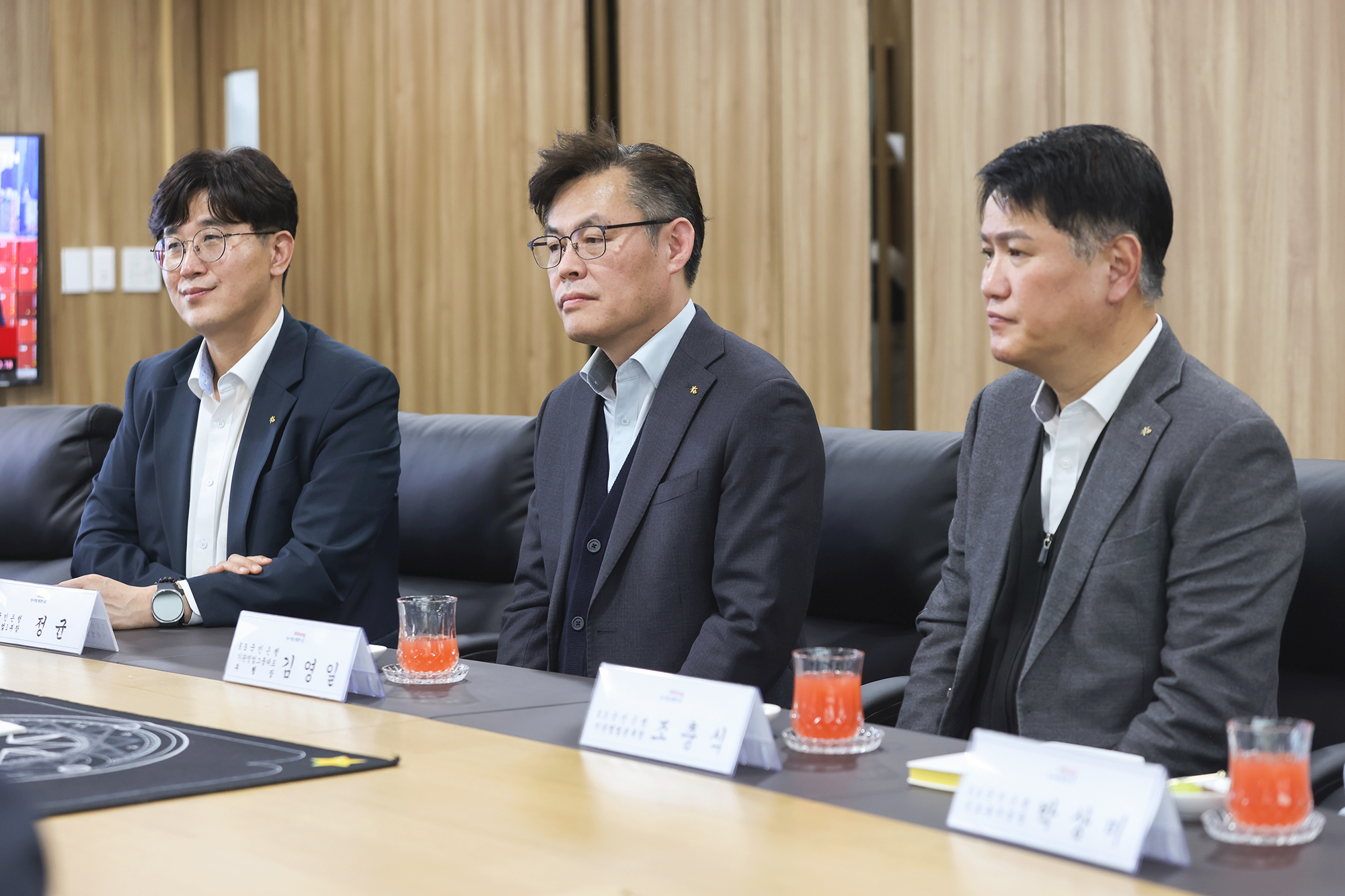 국민은행 부행장 차담회