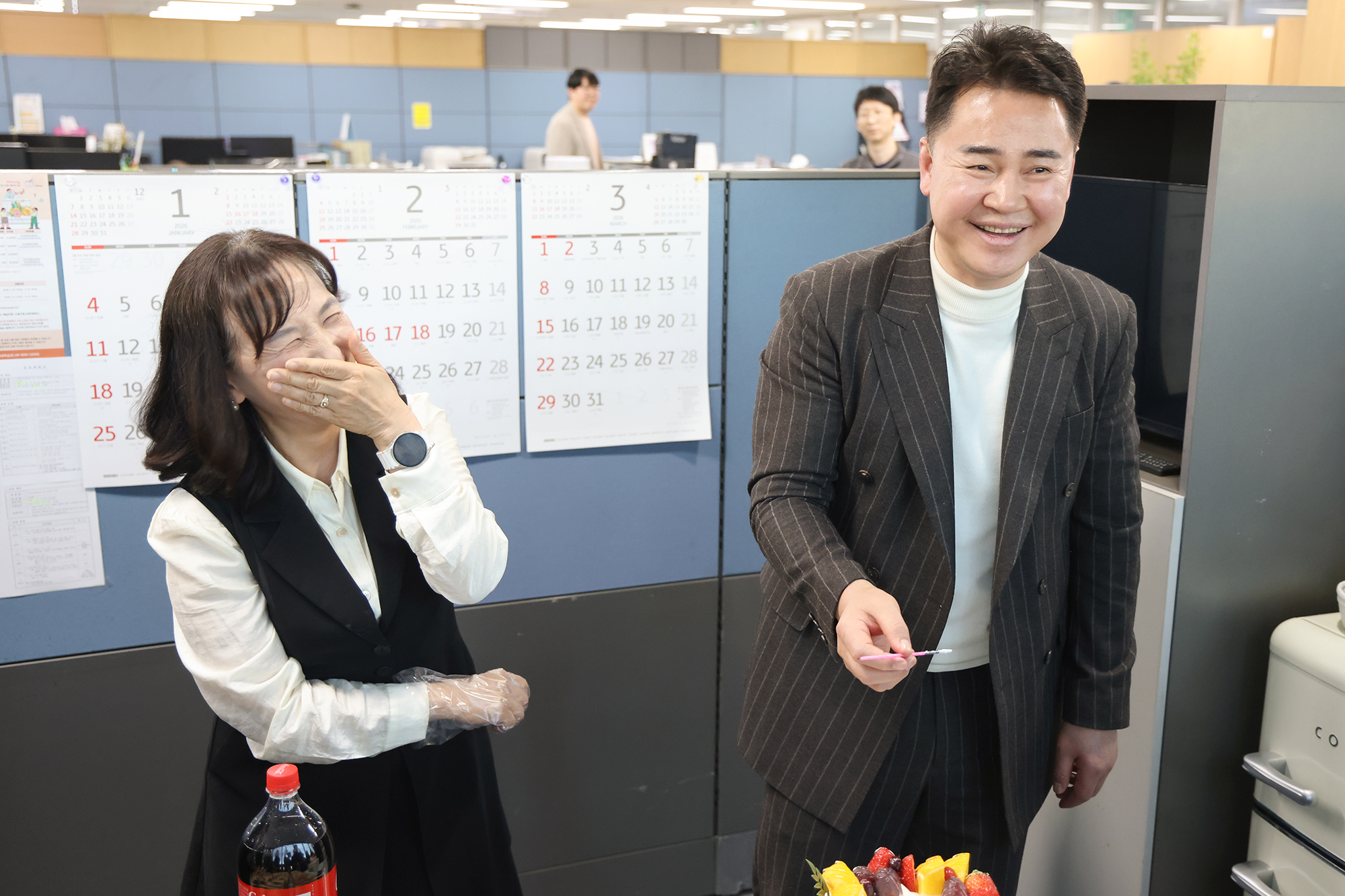 이달의 칭찬부서 격려 (교육지원과)