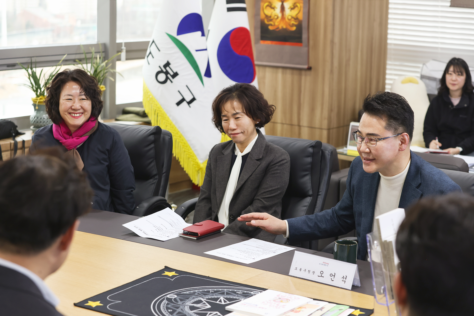 국민은행 부행장 차담회