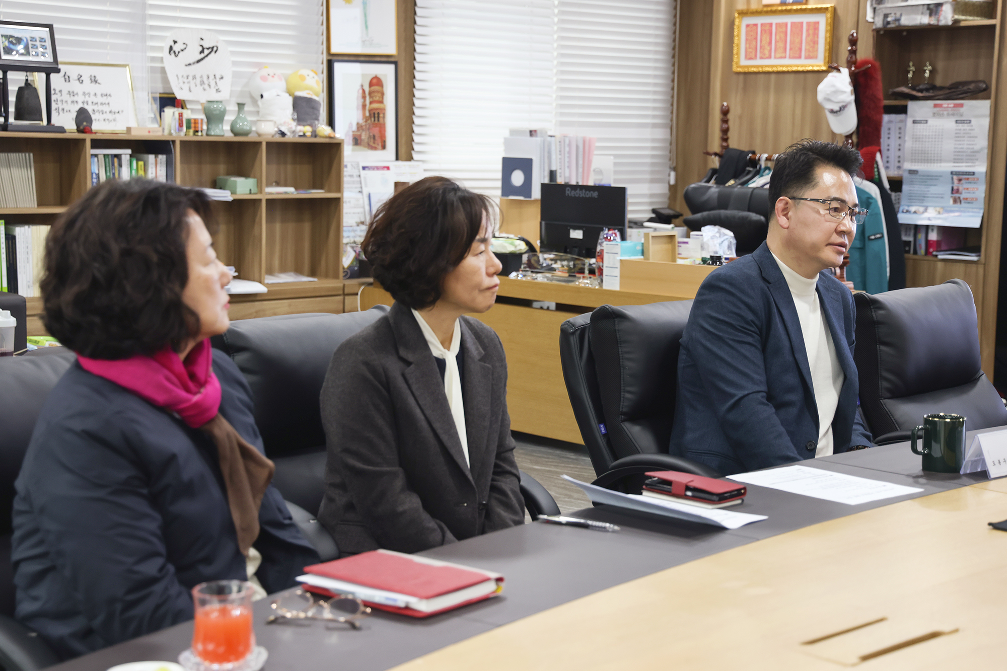 국민은행 부행장 차담회