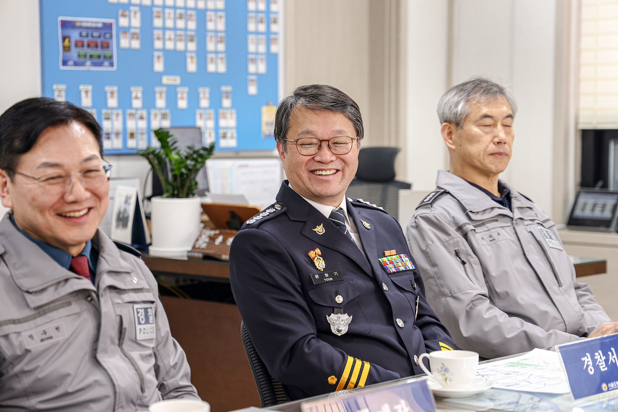 구정홍보 전광판 설치 준공 간담회