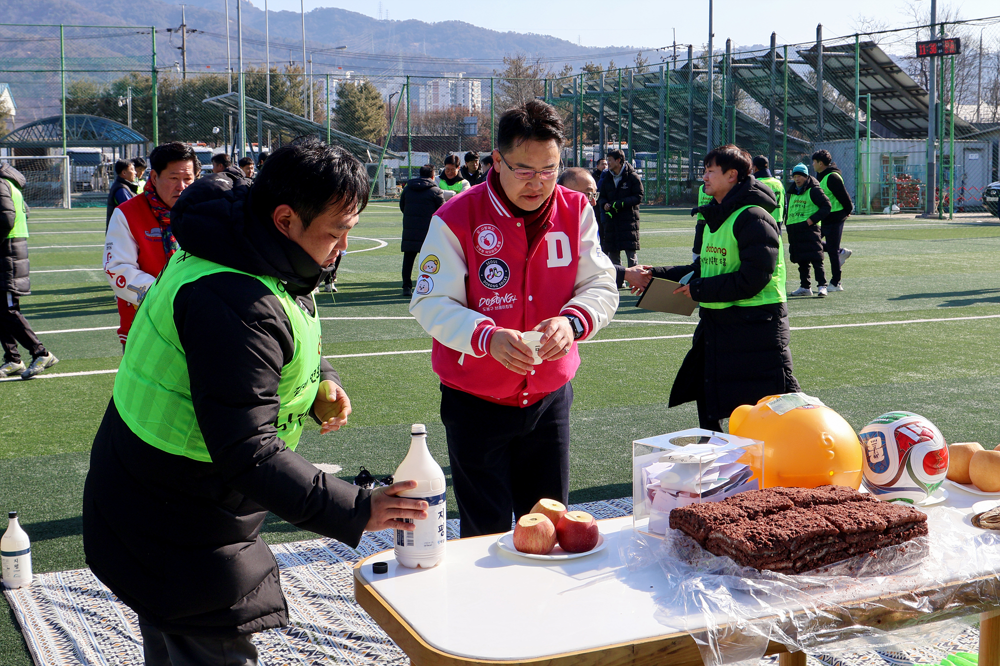 자운축구회 시무식