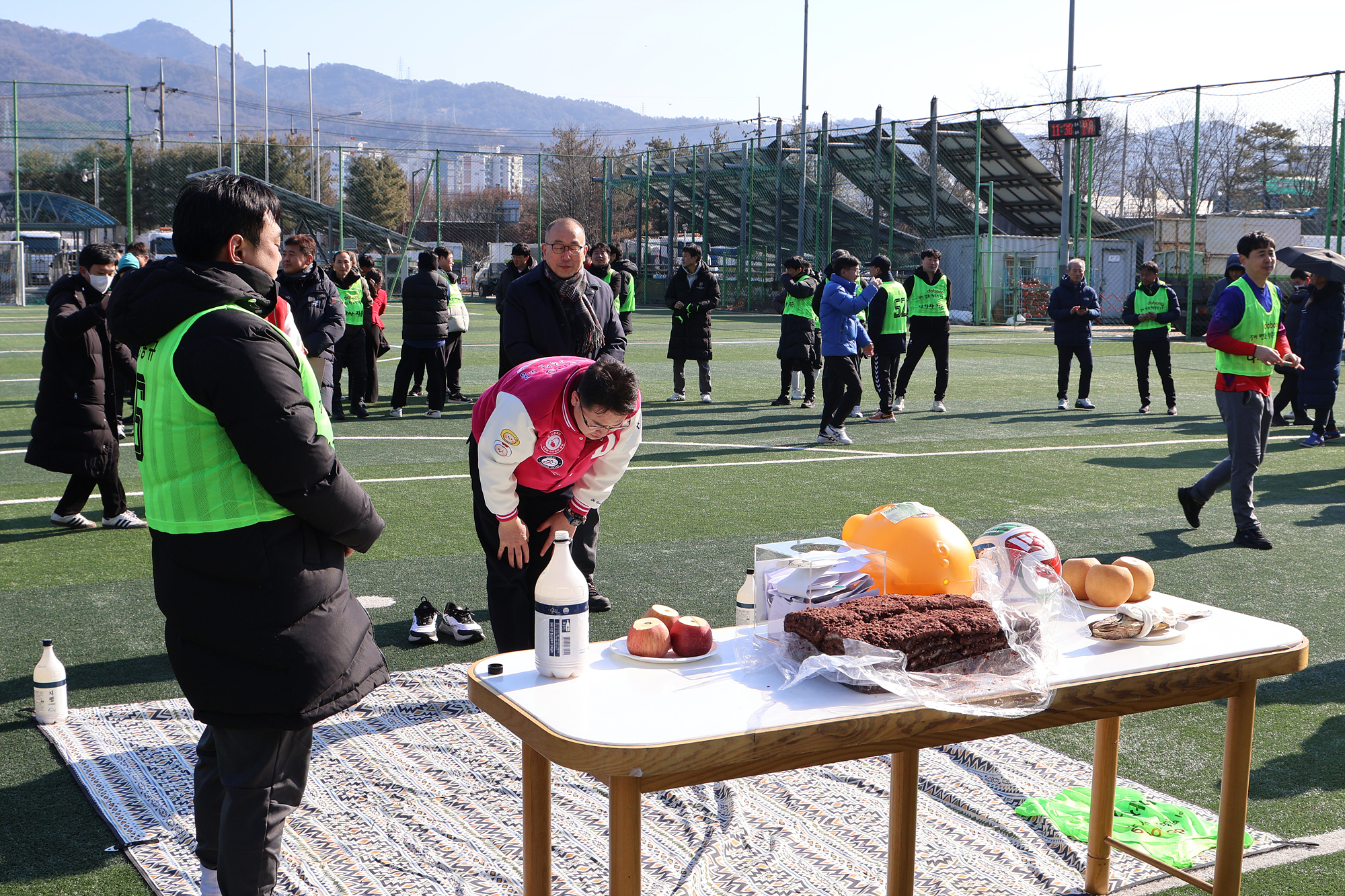 자운축구회 시무식