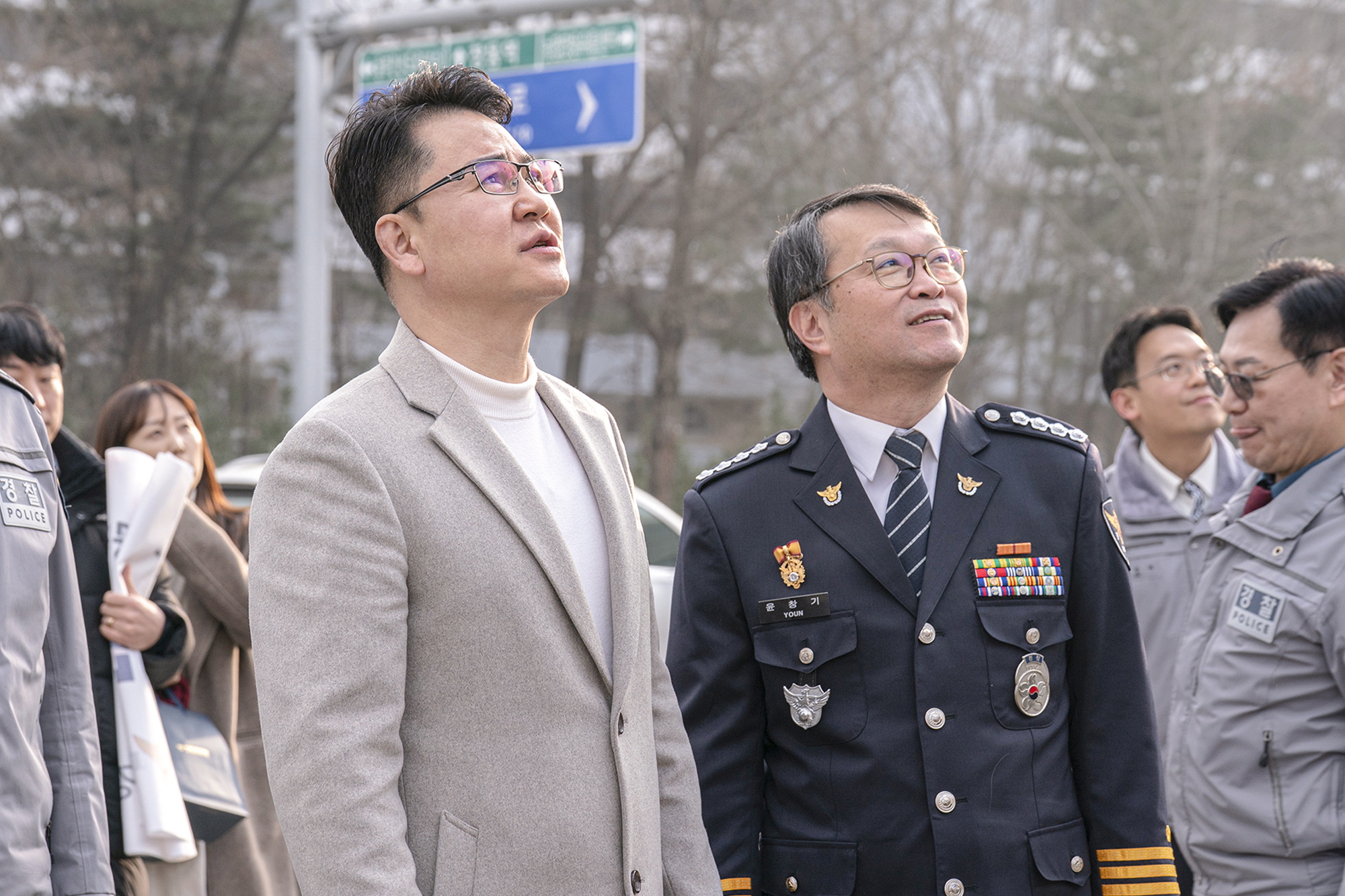 구정홍보 전광판 설치 준공 간담회