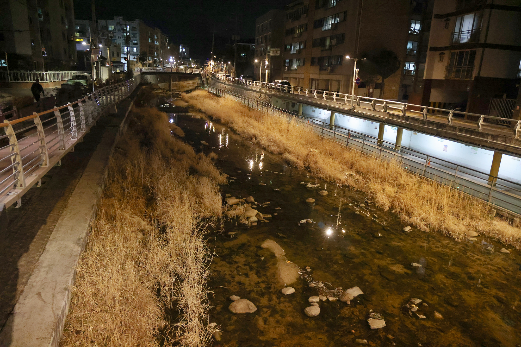 백운시장 일대 야간 현장순찰