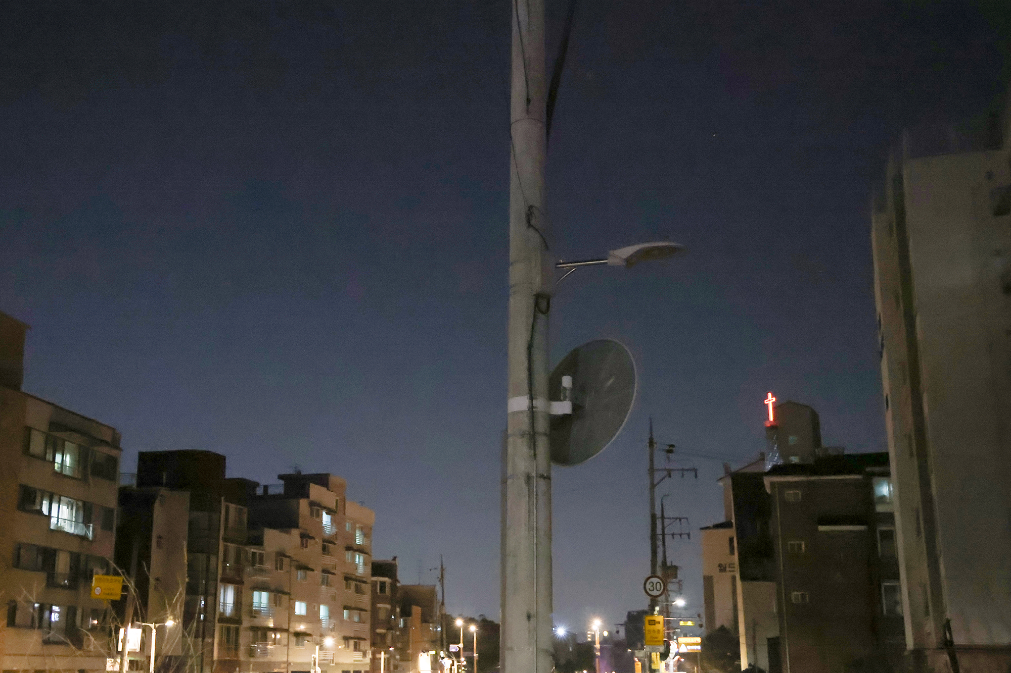 백운시장 일대 야간 현장순찰