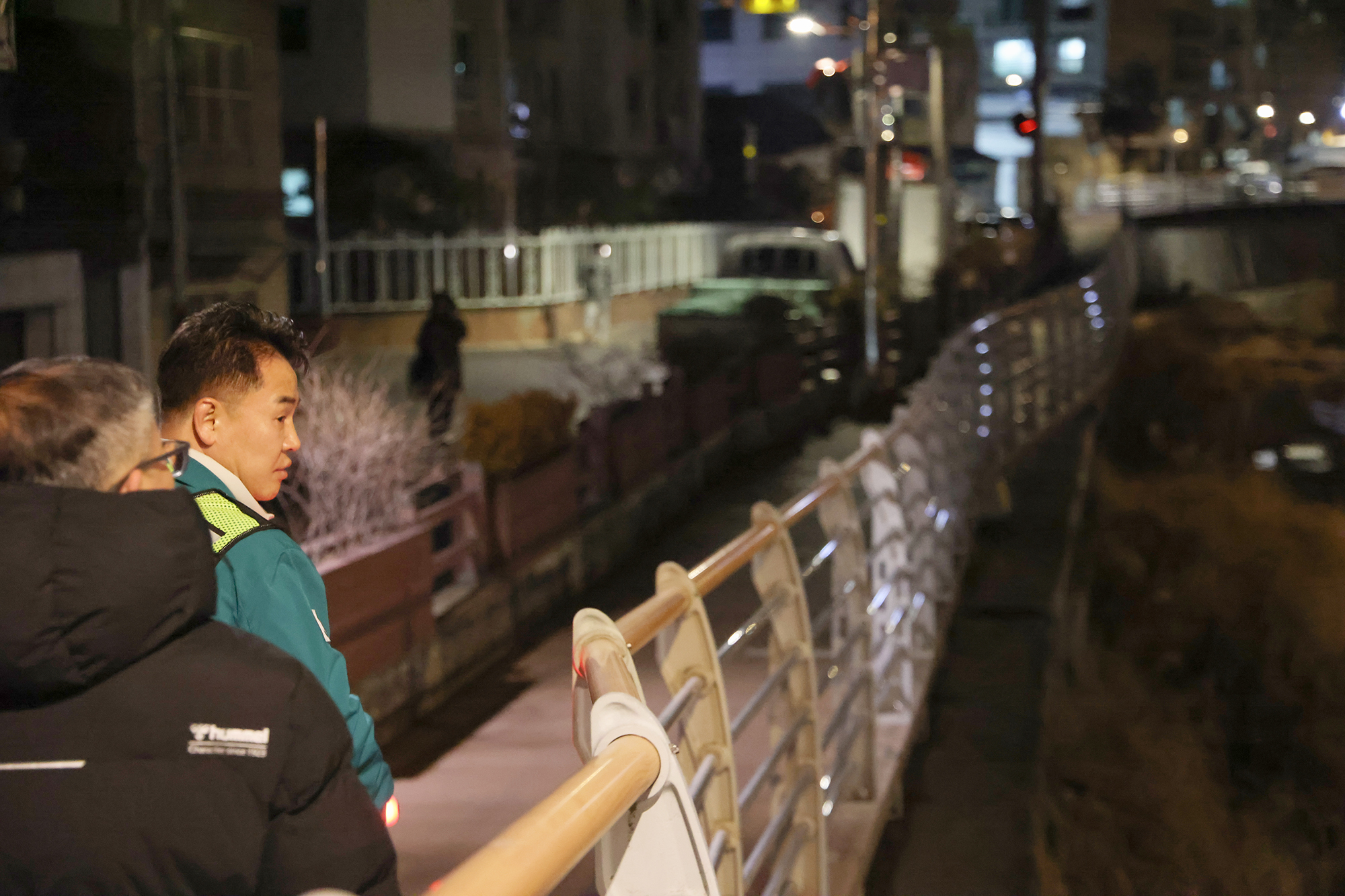 백운시장 일대 야간 현장순찰