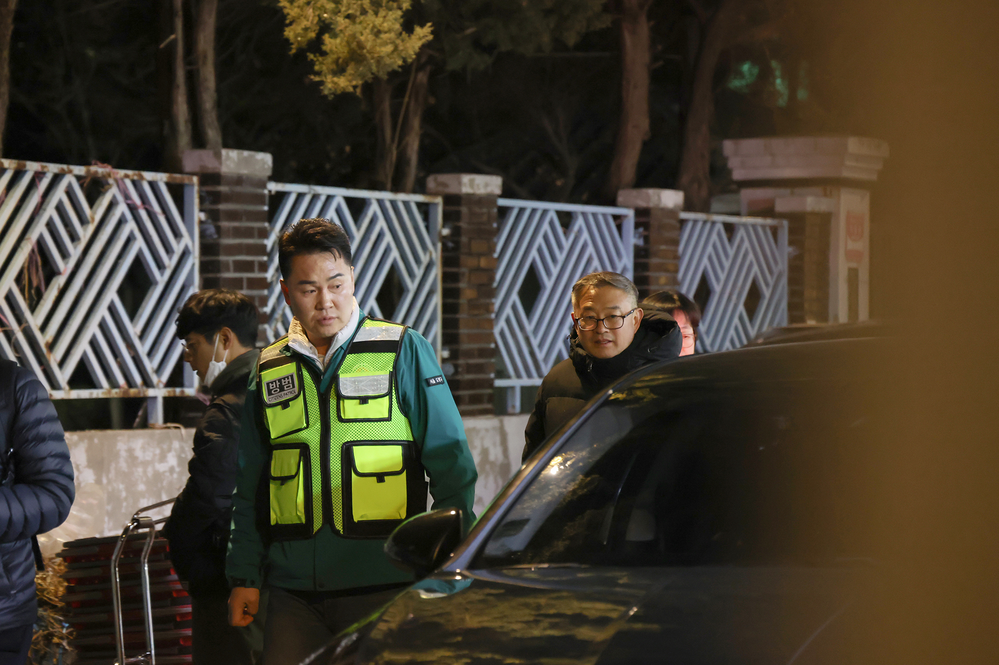 백운시장 일대 야간 현장순찰