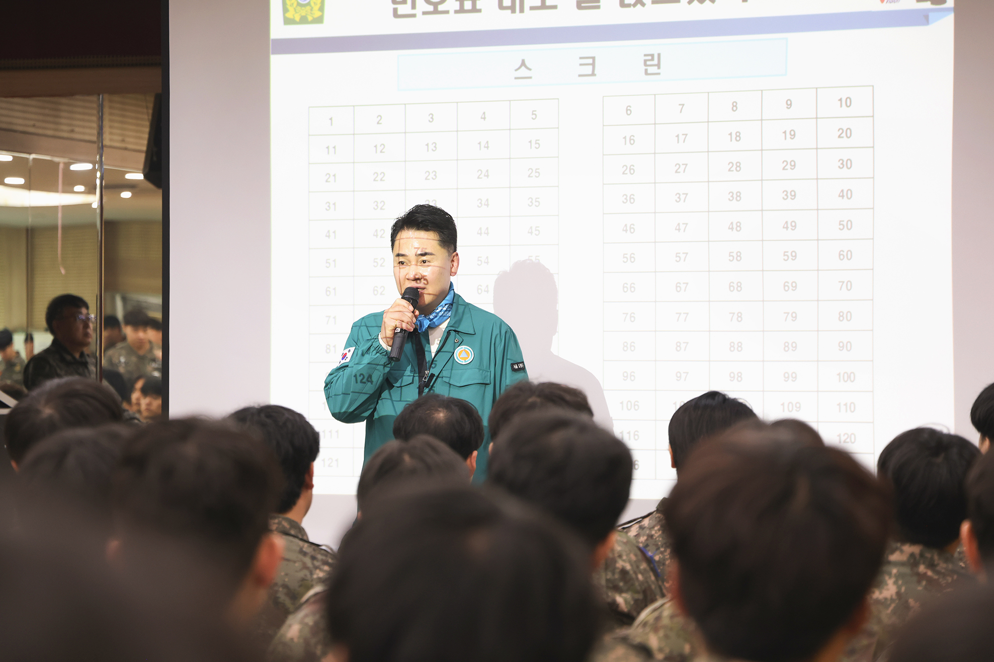 예비군 작계훈련 (창2동 주민센터)