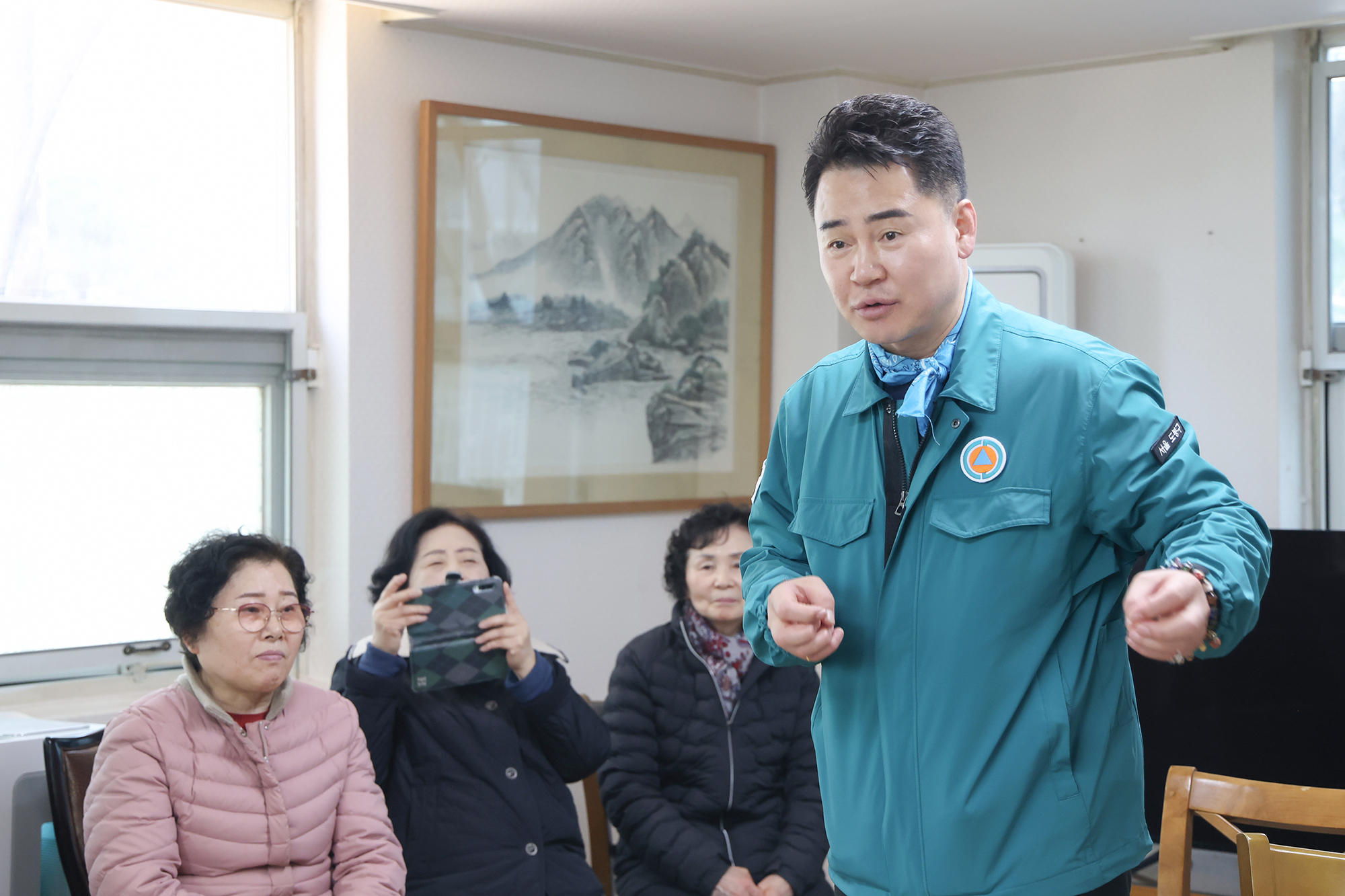 방학1동 전체 경로당 순회점검