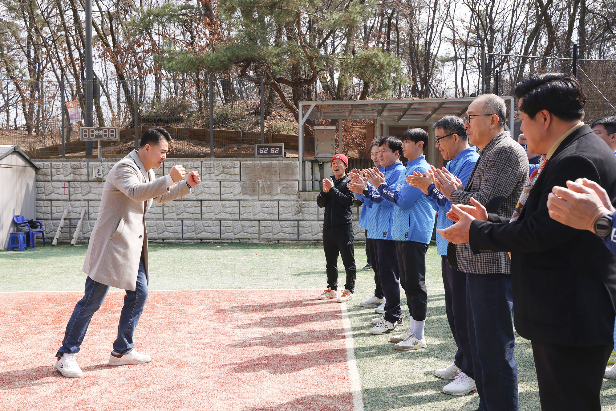 해커스 족구회 시족식