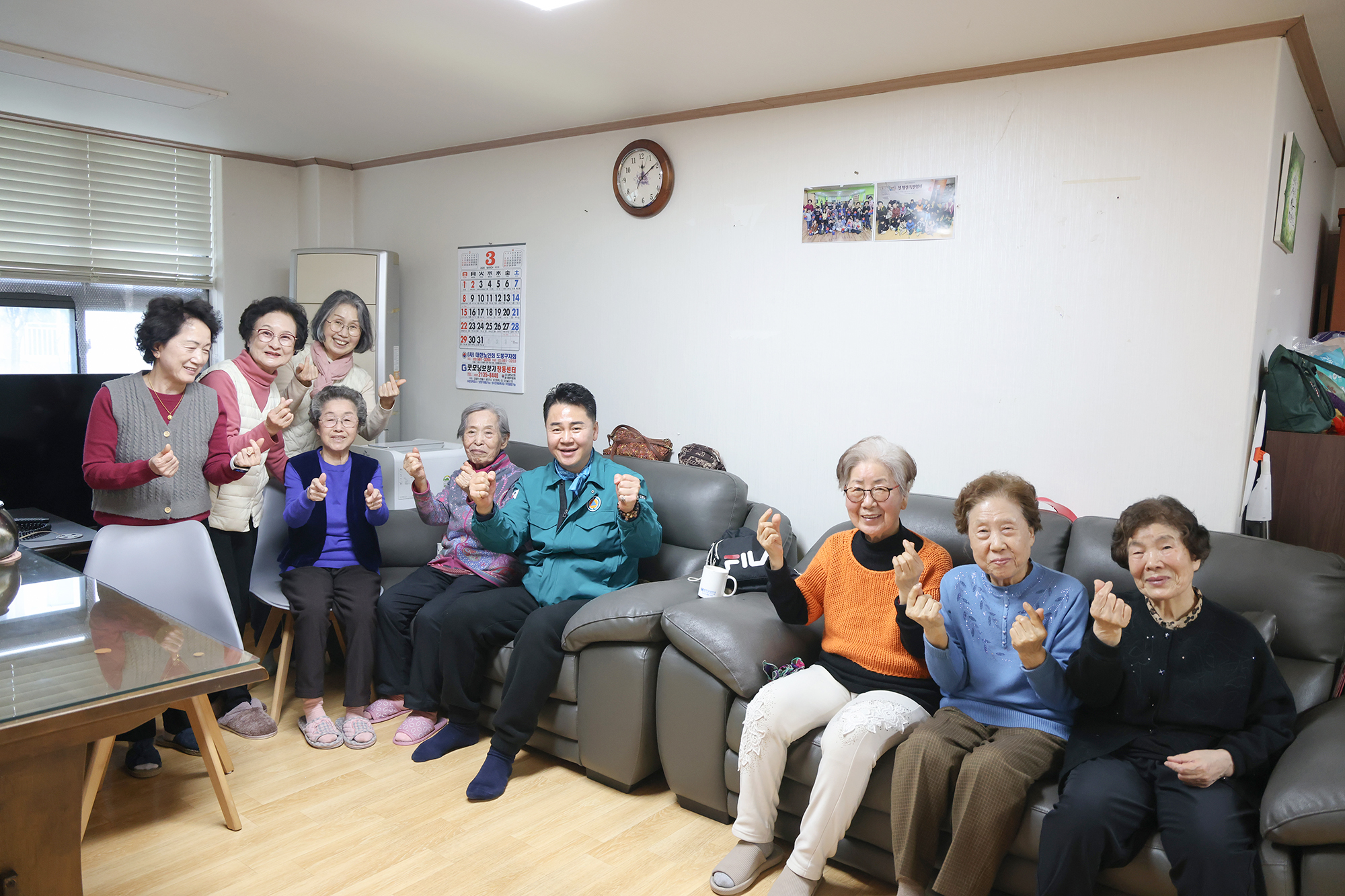 방학1동 전체 경로당 순회점검