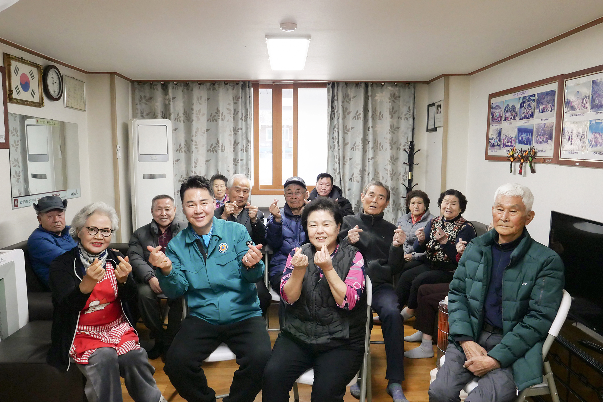 방학1동 전체 경로당 순회점검
