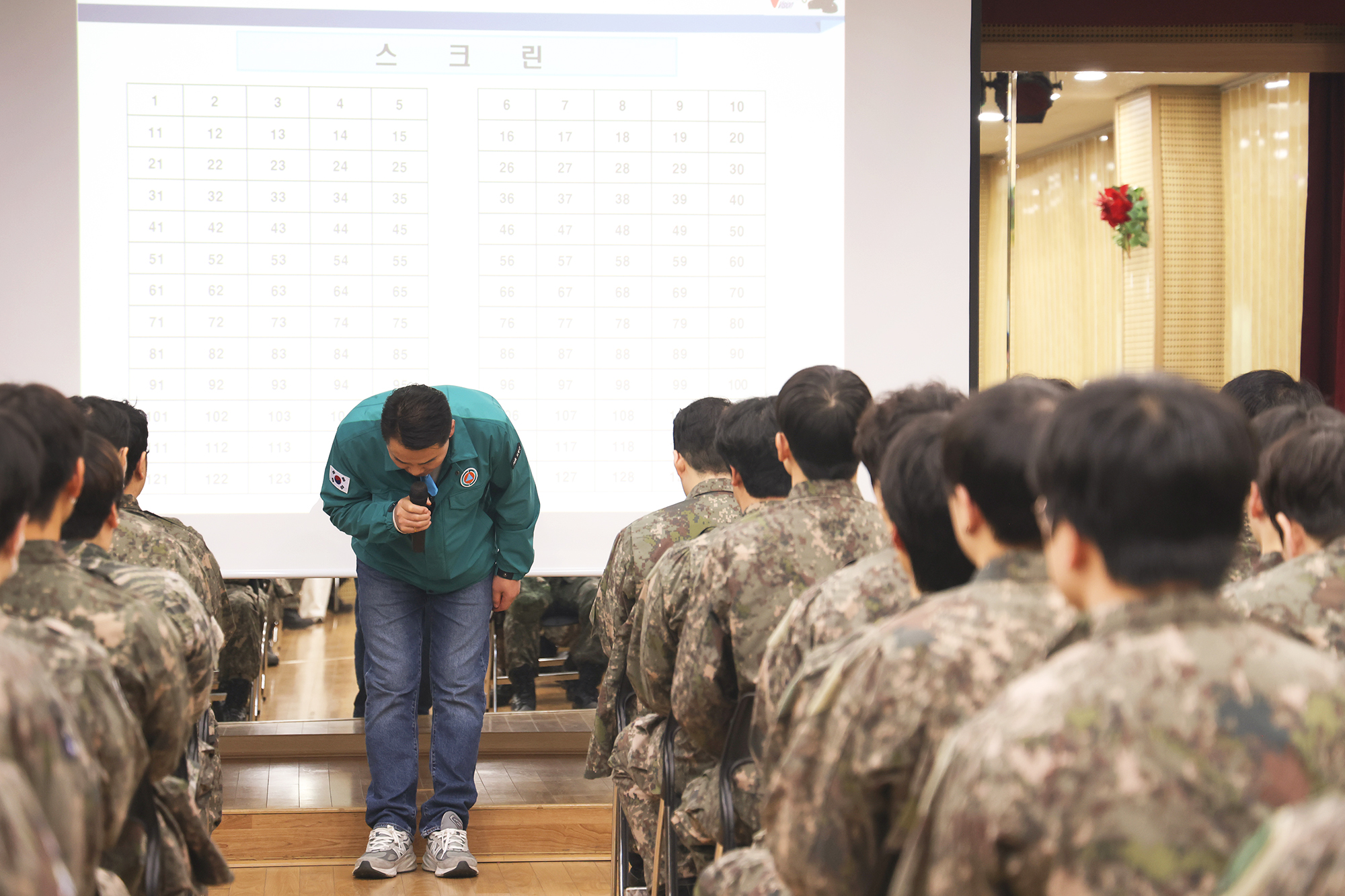 예비군 작계훈련 (창2동 주민센터)