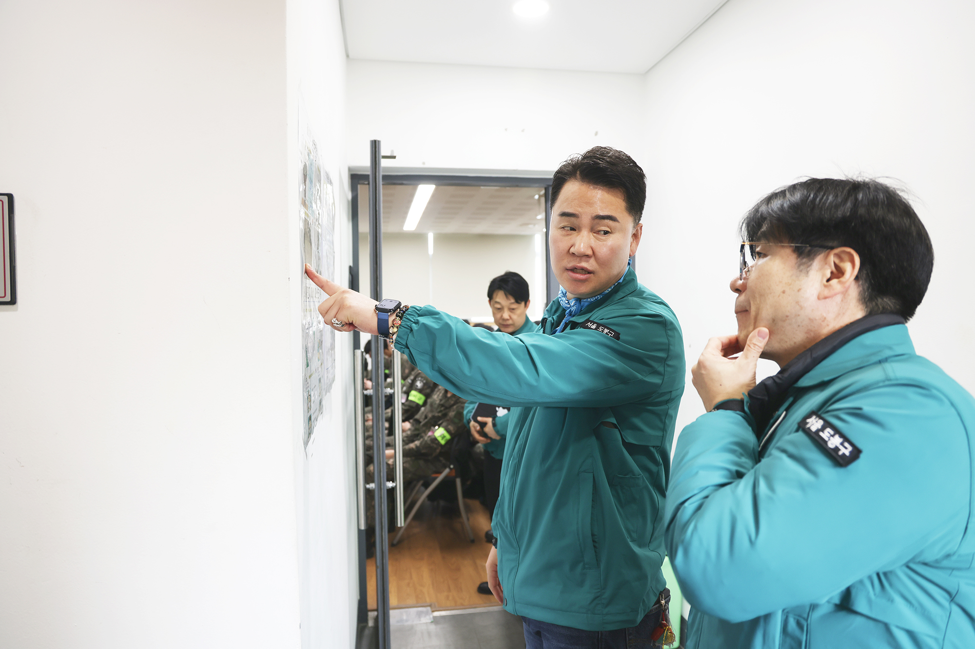 예비군 작계훈련 (창4동 주민센터)