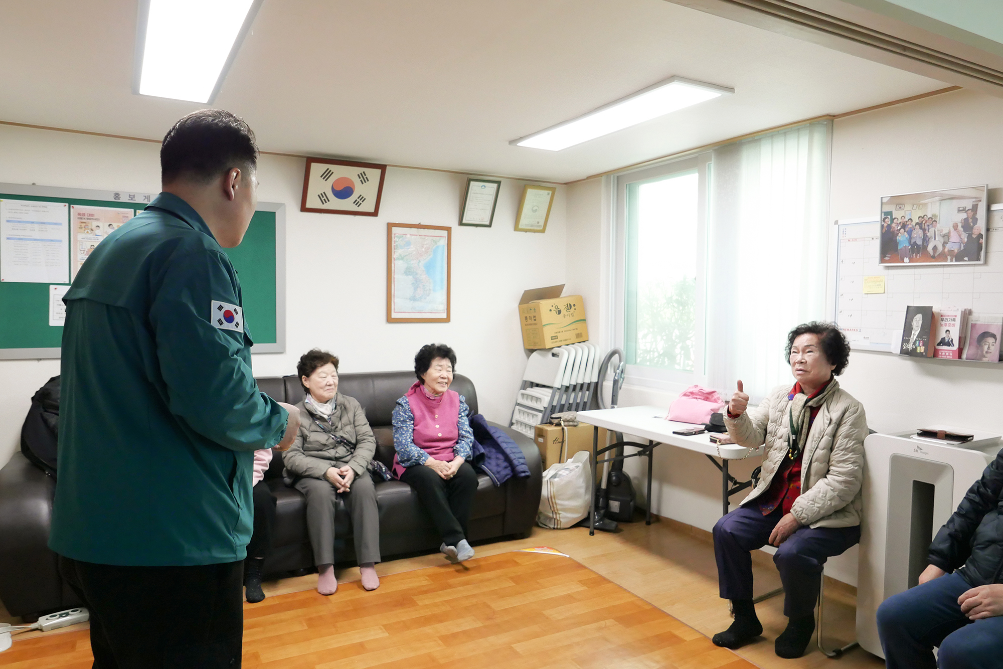 방학1동 전체 경로당 순회점검