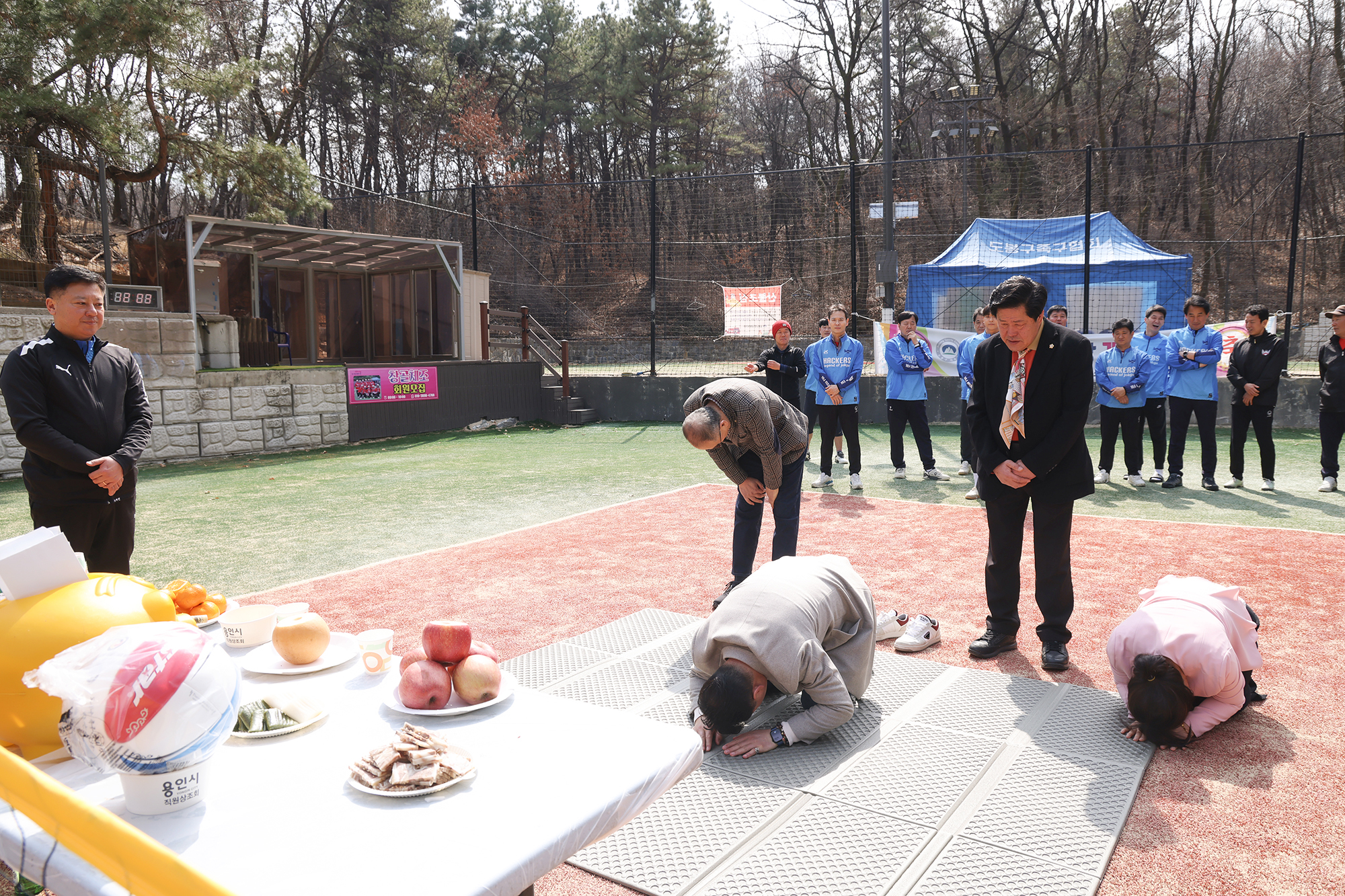 해커스 족구회 시족식