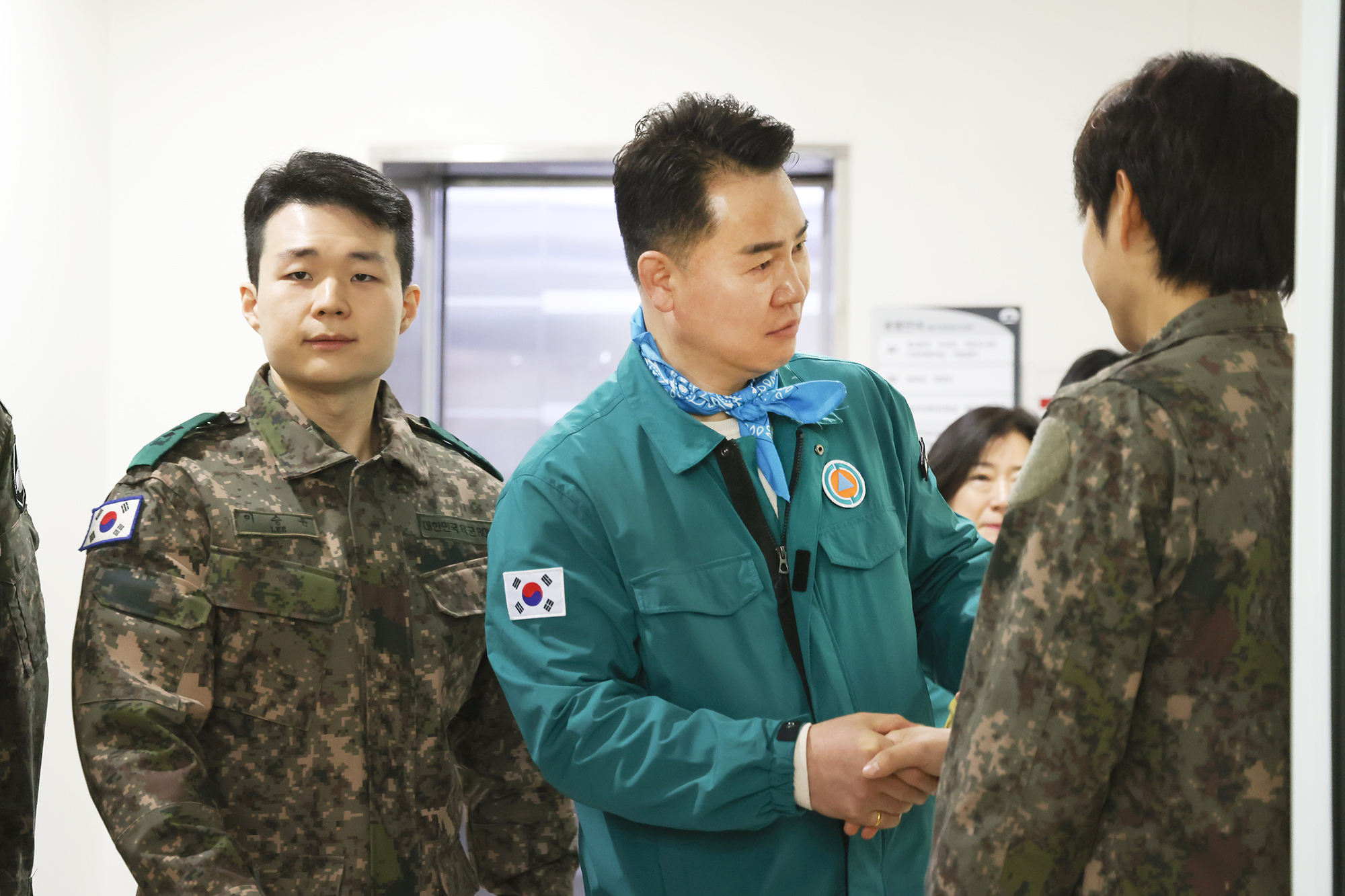 예비군 작계훈련 (창2동 주민센터)