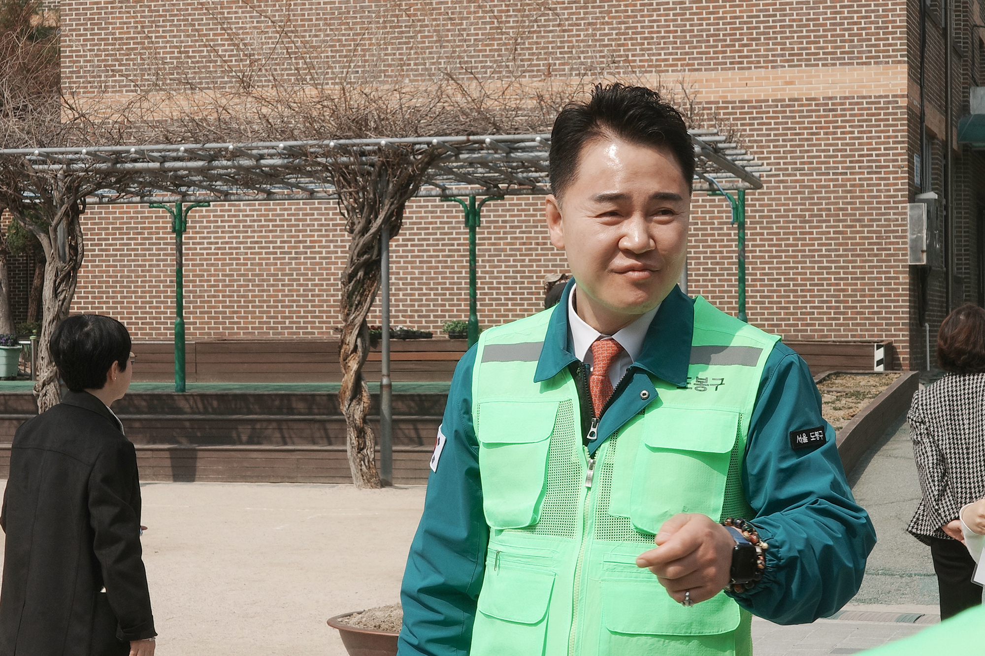 초당초 어린이 하교 지도