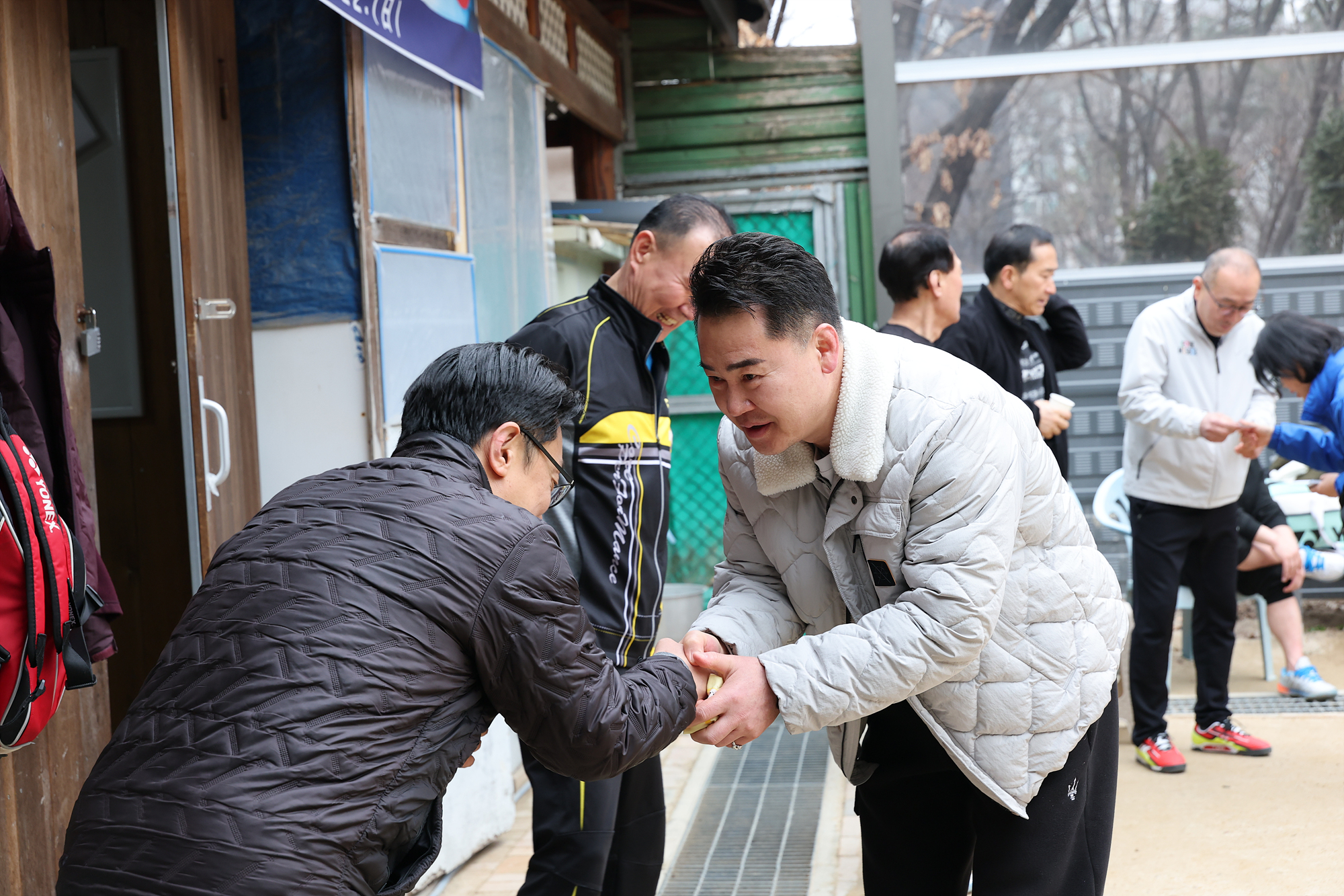 청심천 배드민턴클럽 회장 이취임식