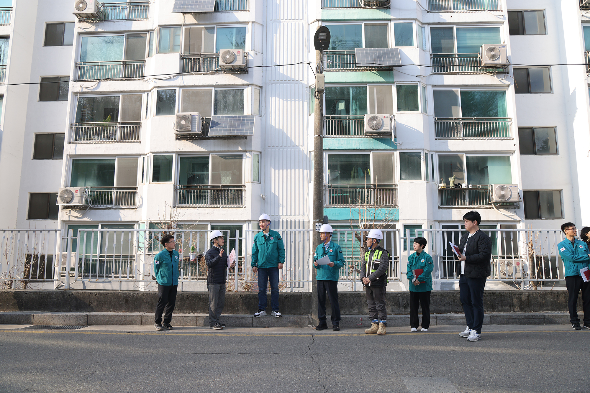 구청장의 안전한바퀴 해빙기 안전점검