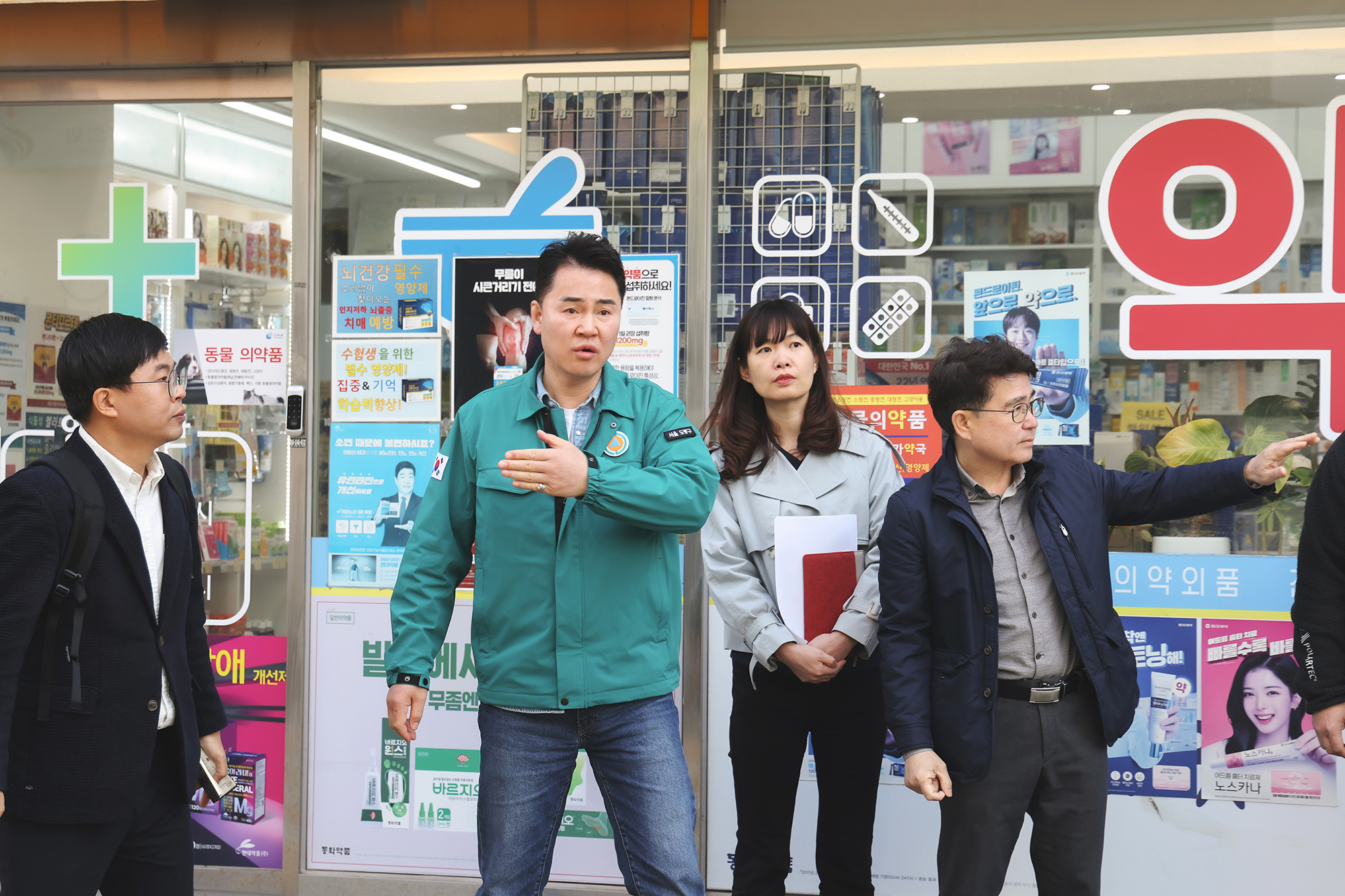 방학역 CCTV, 노점상 점검