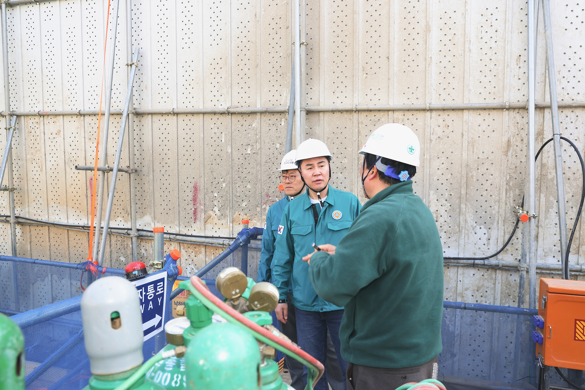 구청장의 안전한바퀴 해빙기 안전점검