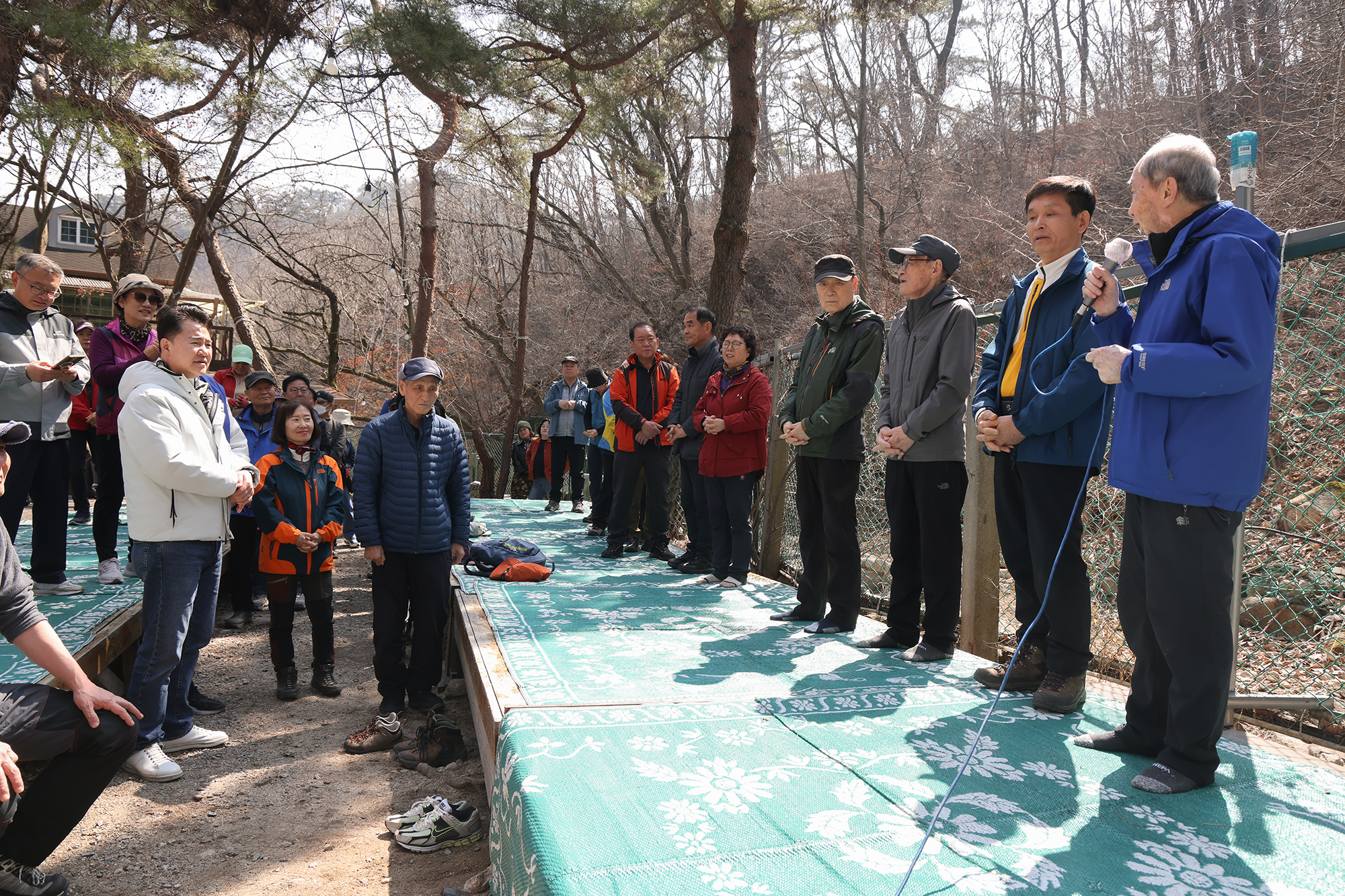 효자마을 산악회 시산제