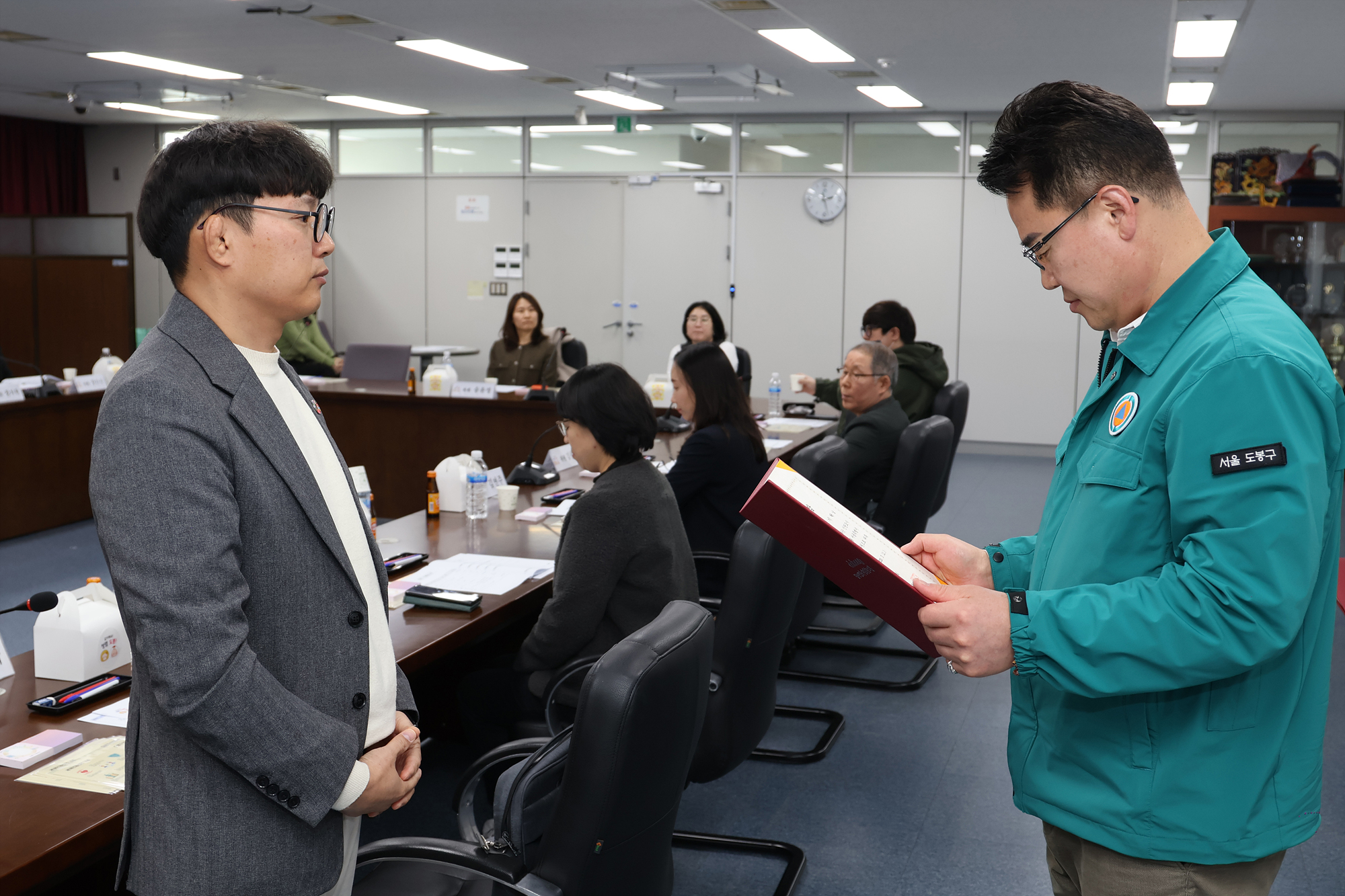 인권위원회 위촉식 및 정기회의