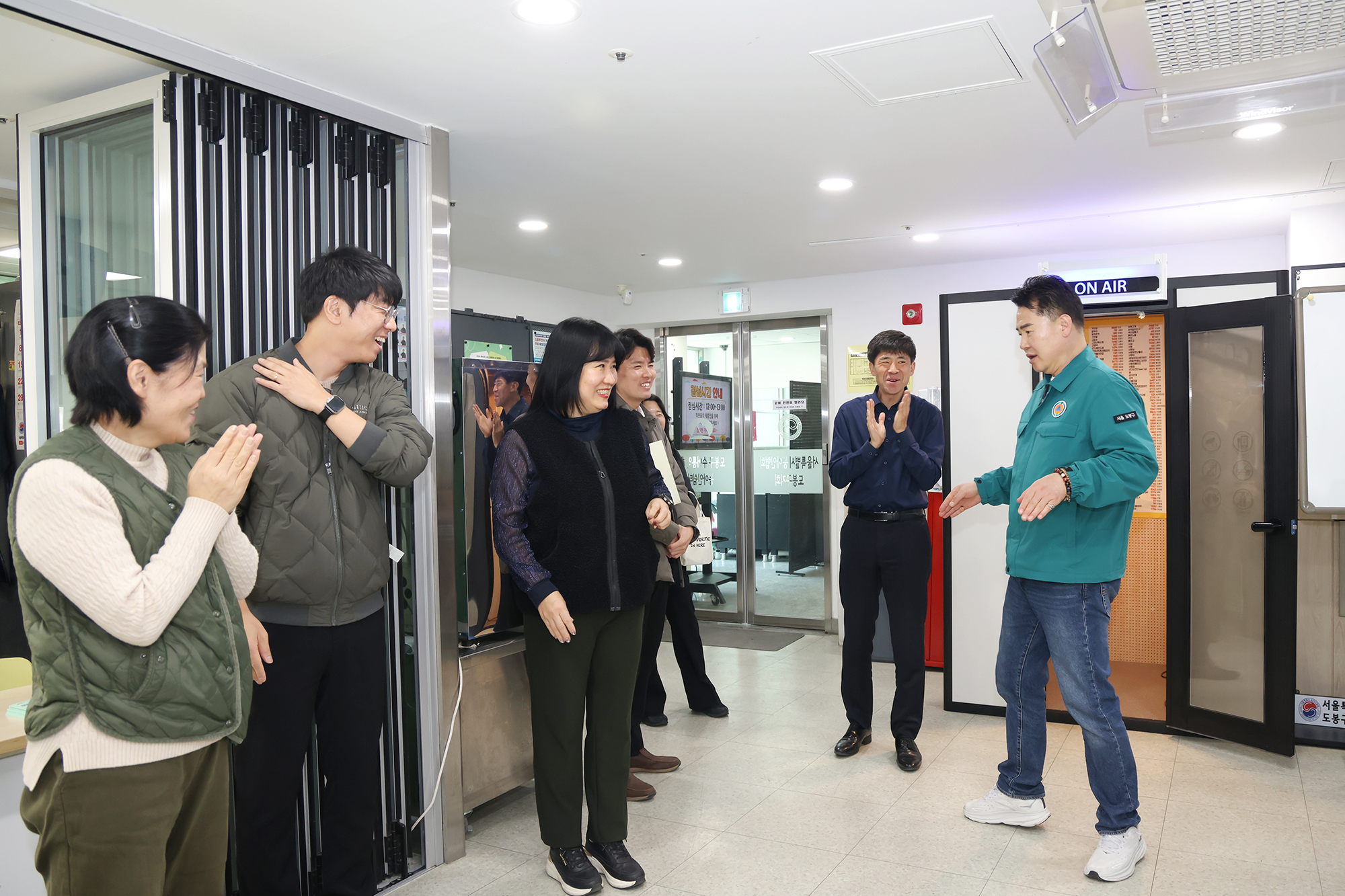 시각, 청각 장애인 연협회 현장방문