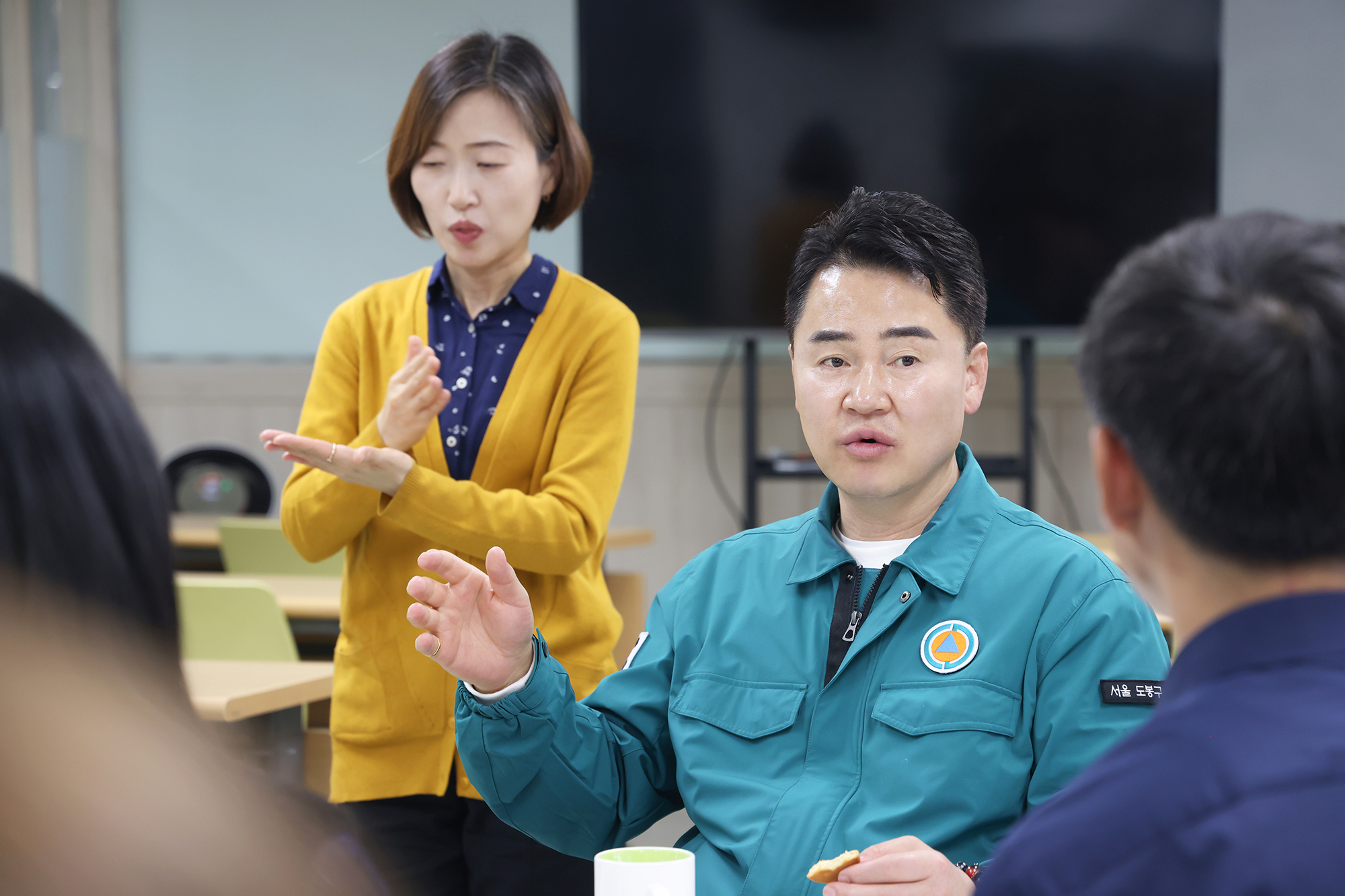 시각, 청각 장애인 연협회 현장방문