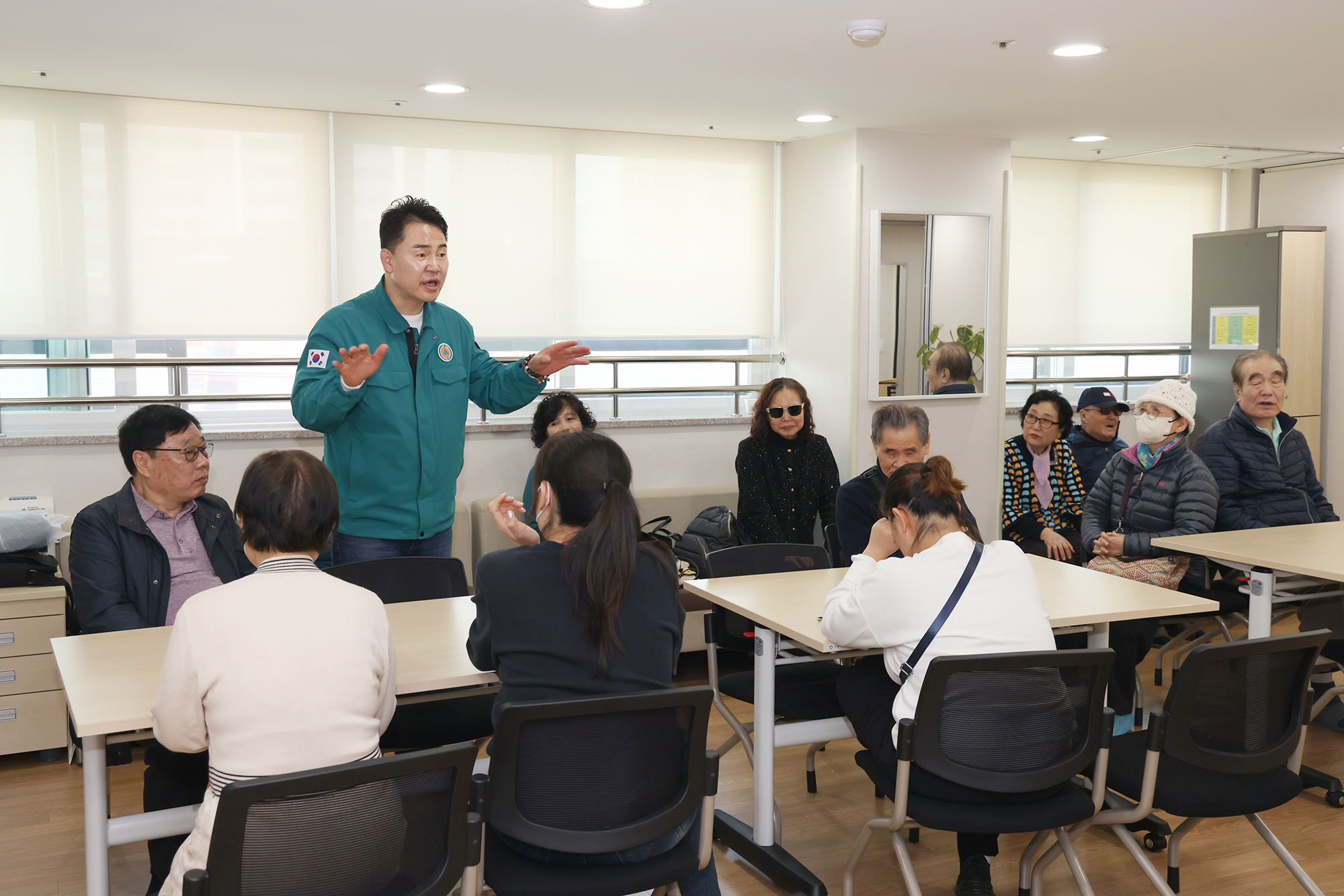 시각, 청각 장애인 연협회 현장방문