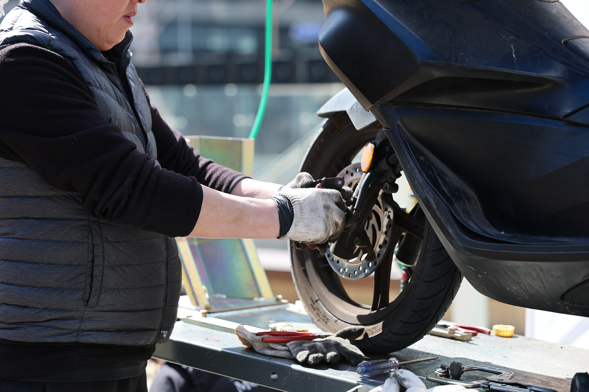 배달플랫폼 종사자 이륜차 무상 안전점검 및 소모품 교체