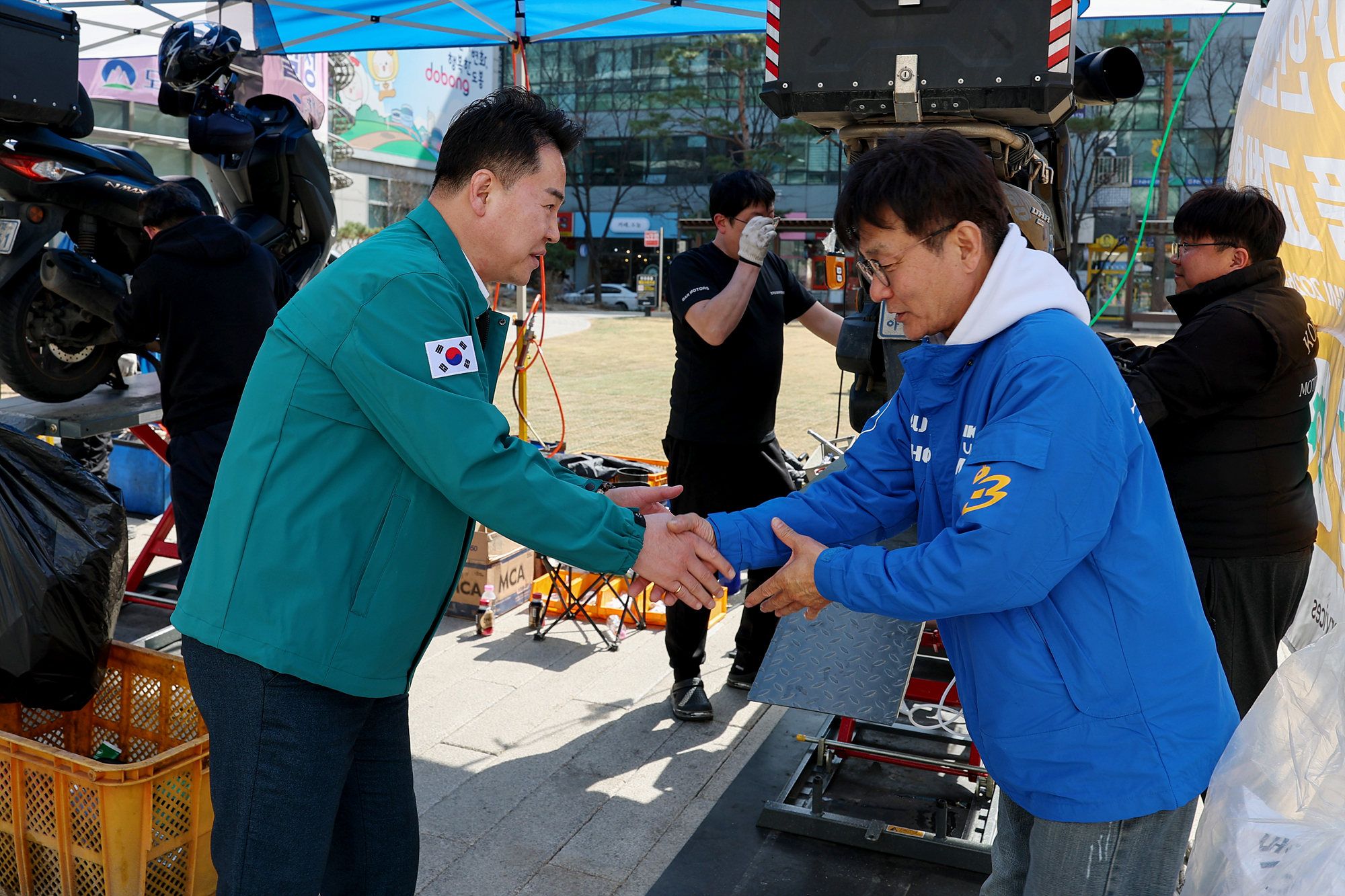 배달플랫폼 종사자 이륜차 무상 안전점검 및 소모품 교체