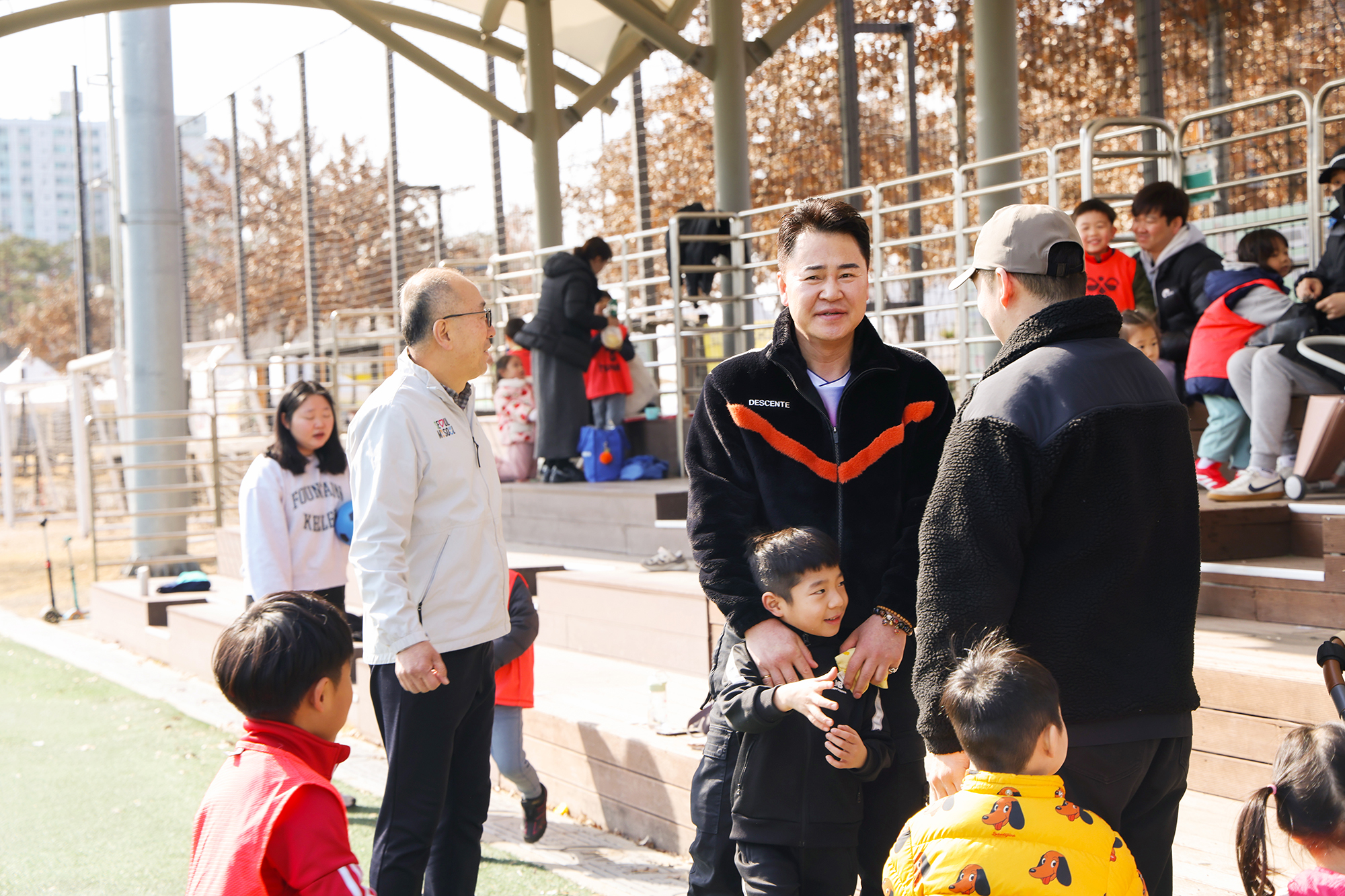유아축구교실 연습 방문